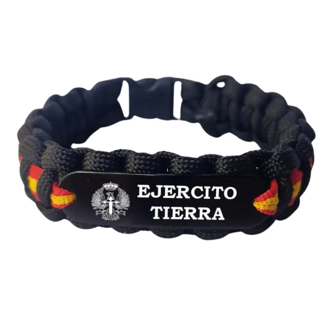 Pulsera paracord Ejército de Tierra Bandera España