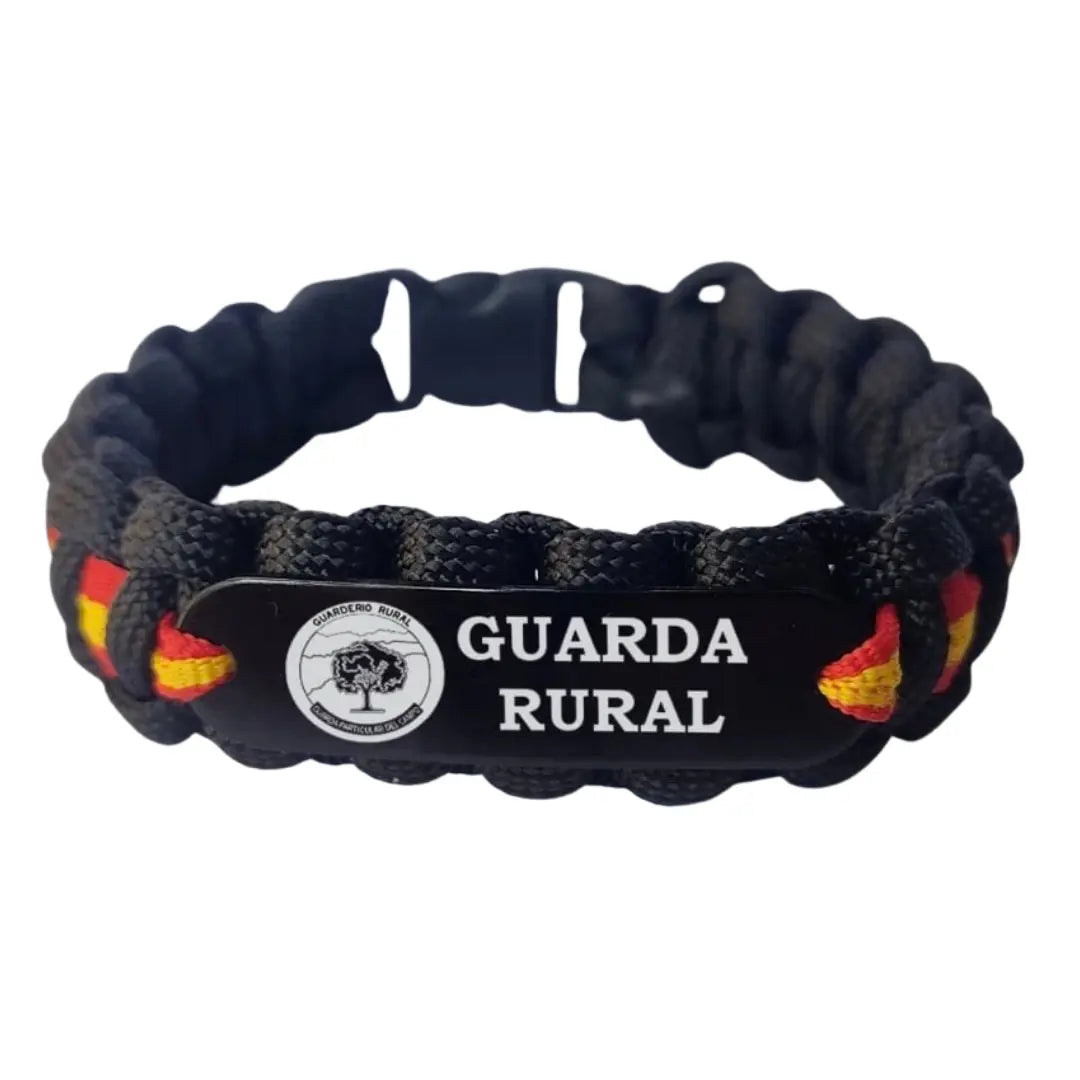 Pulsera paracord Guarda Rural Bandera España