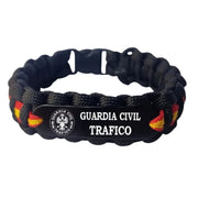 Pulsera paracord Guardia Civil Tráfico Bandera España