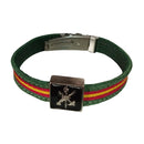 Comprar Pulsera piel Legión Española (copia) La Flamenca de Borgoña, Bandera de España, Cruz de Borgoña, Patricia Muñoz, VOX, Santiago Abascal