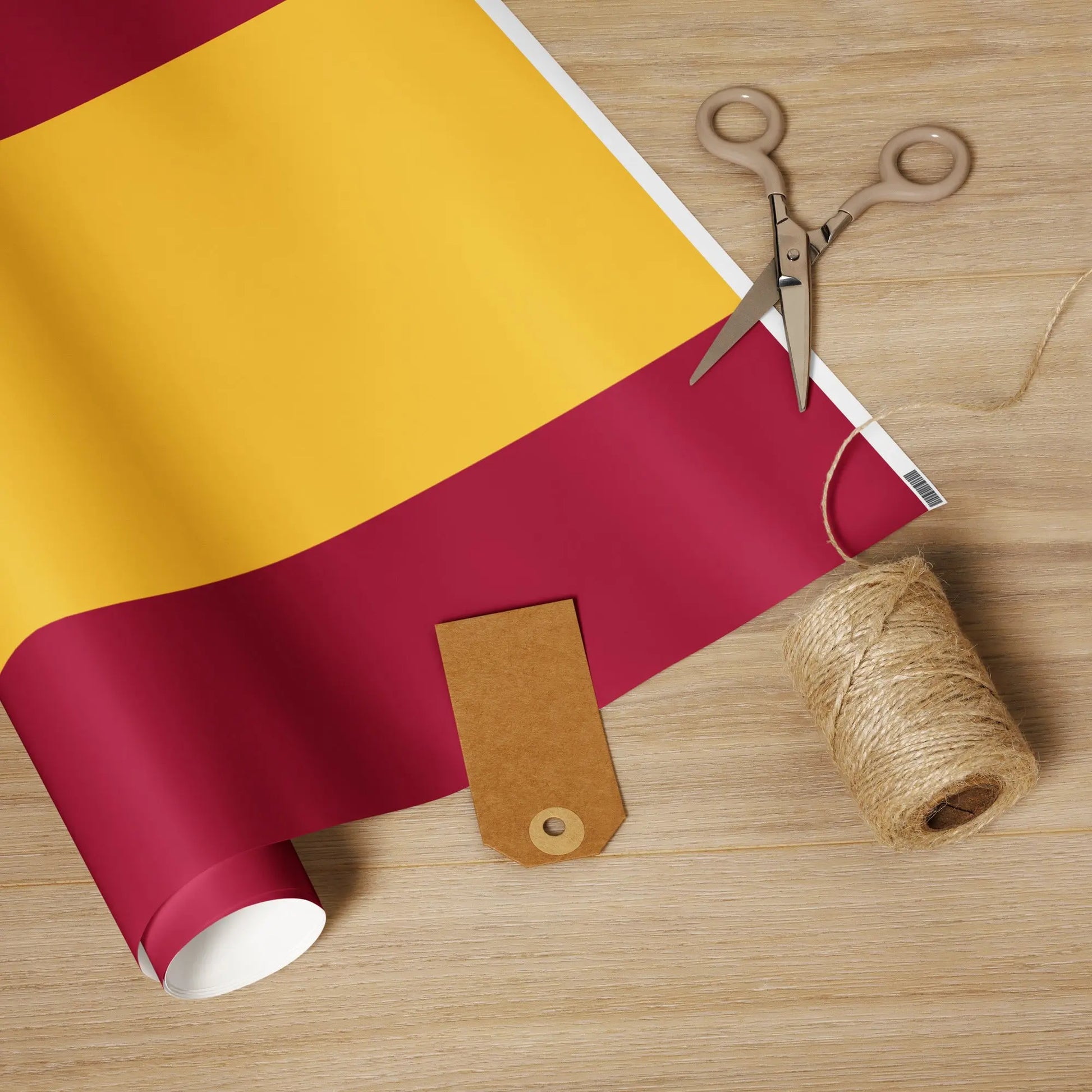 Comprar Rollo de papel de regalo Bandera España La Flamenca de Borgoña Bandera España