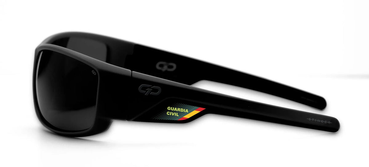 Comprar STINGER Guardia Civil® M1 Lentes Negras POLARIZADAS La Flamenca de Borgoña, Bandera de España, Cruz de Borgoña, Patricia Muñoz, VOX, Santiago Abascal