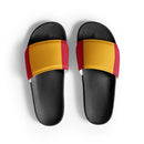 Comprar Sandalias Chanclas Bandera de España La Flamenca de Borgoña, Bandera de España, Cruz de Borgoña, Patricia Muñoz, VOX, Santiago Abascal