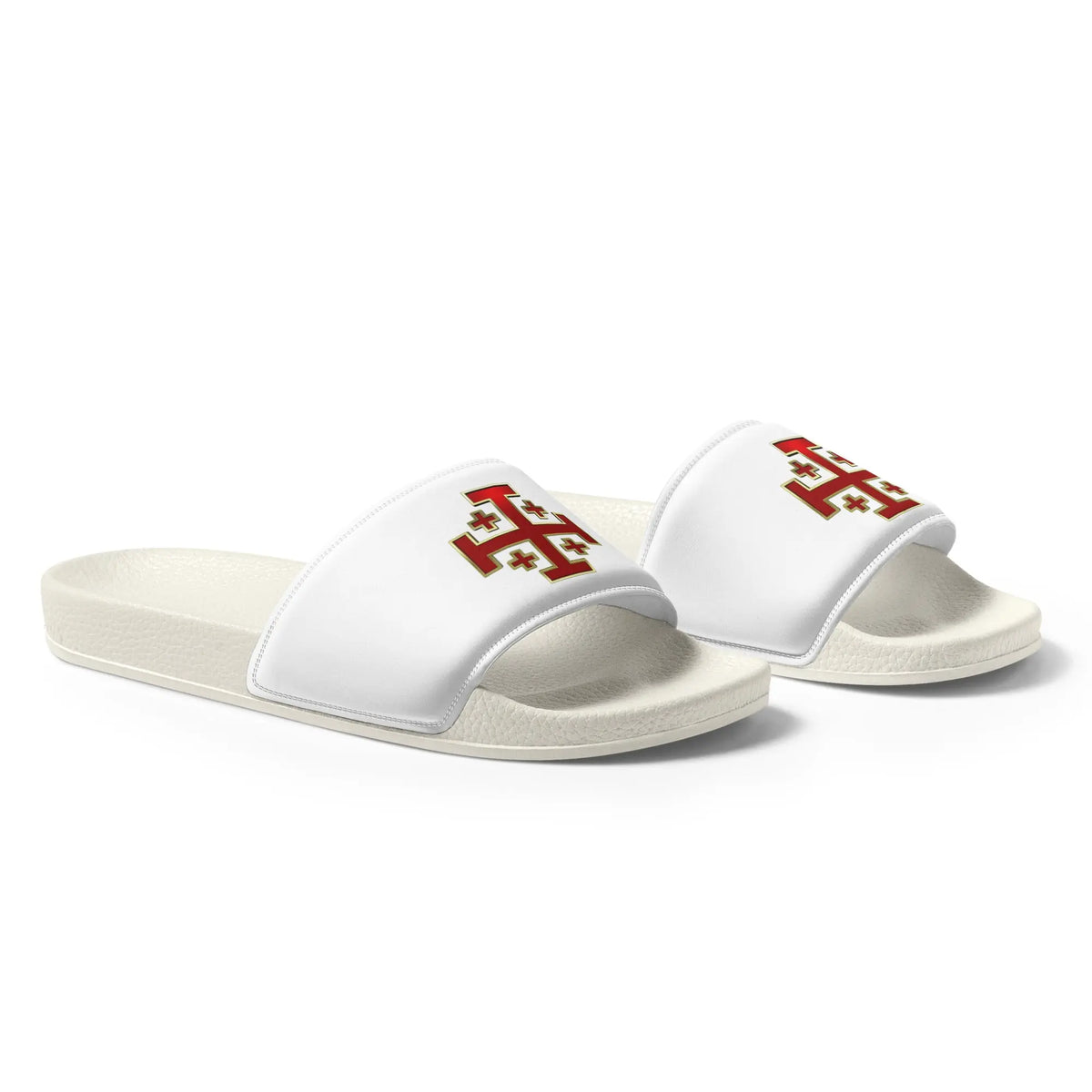 Comprar Sandalias Chanclas Cruz Templarios Bandera España La Flamenca de Borgoña Patricia Muñoz VOX