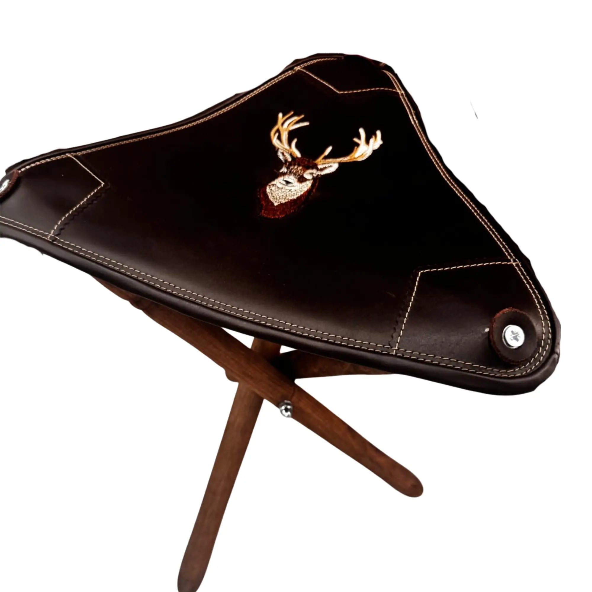 Comprar Silla Taburete cazador montería La Flamenca de Borgoña Bandera España