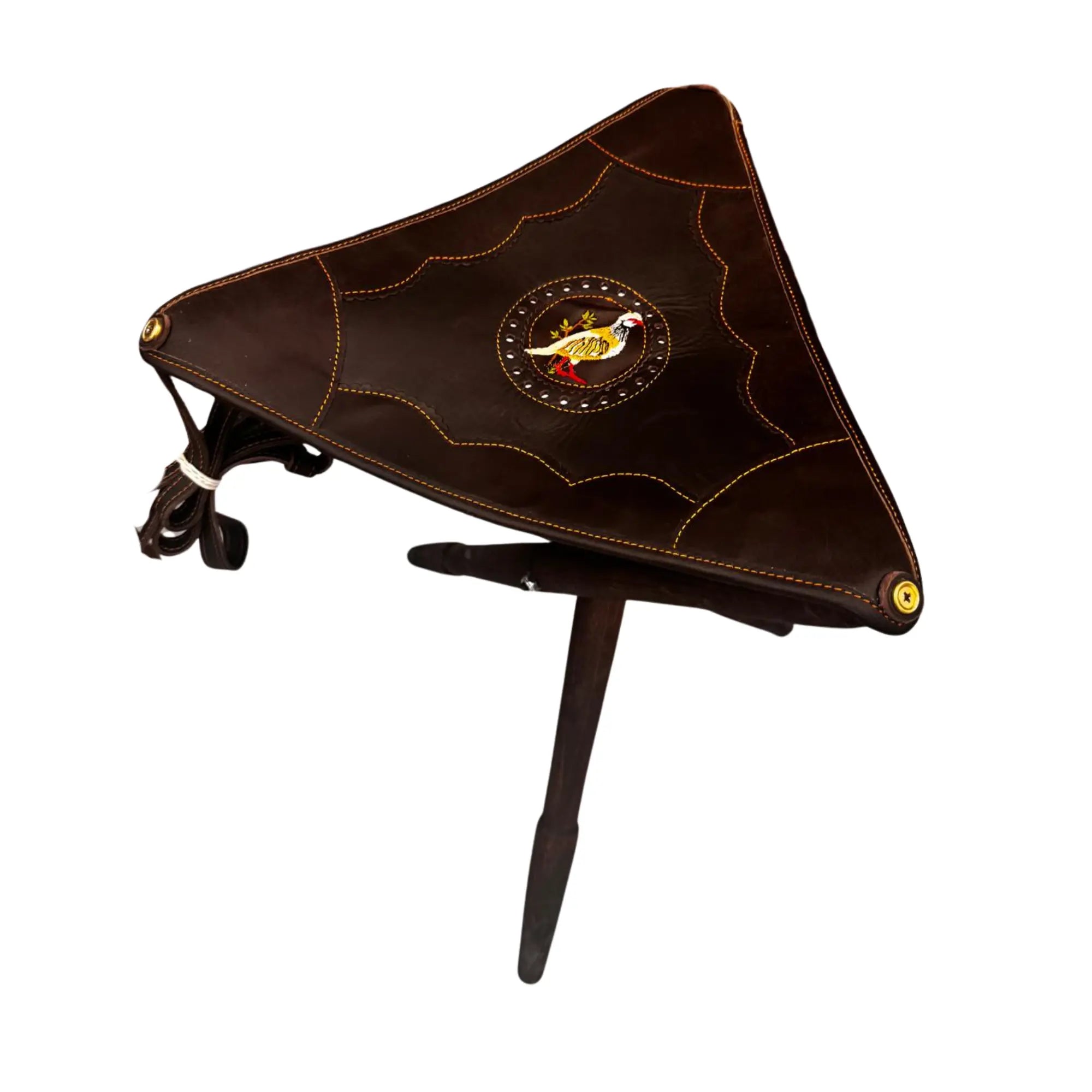 Comprar Silla Taburete cazador montería La Flamenca de Borgoña Bandera España