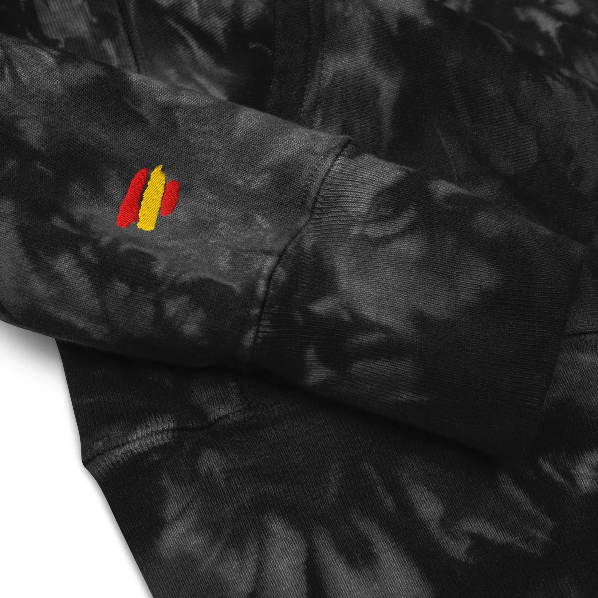 Comprar Sudadera Champion tie-dye unisex Cruz de Borgoña La Flamenca de Borgoña Bandera España