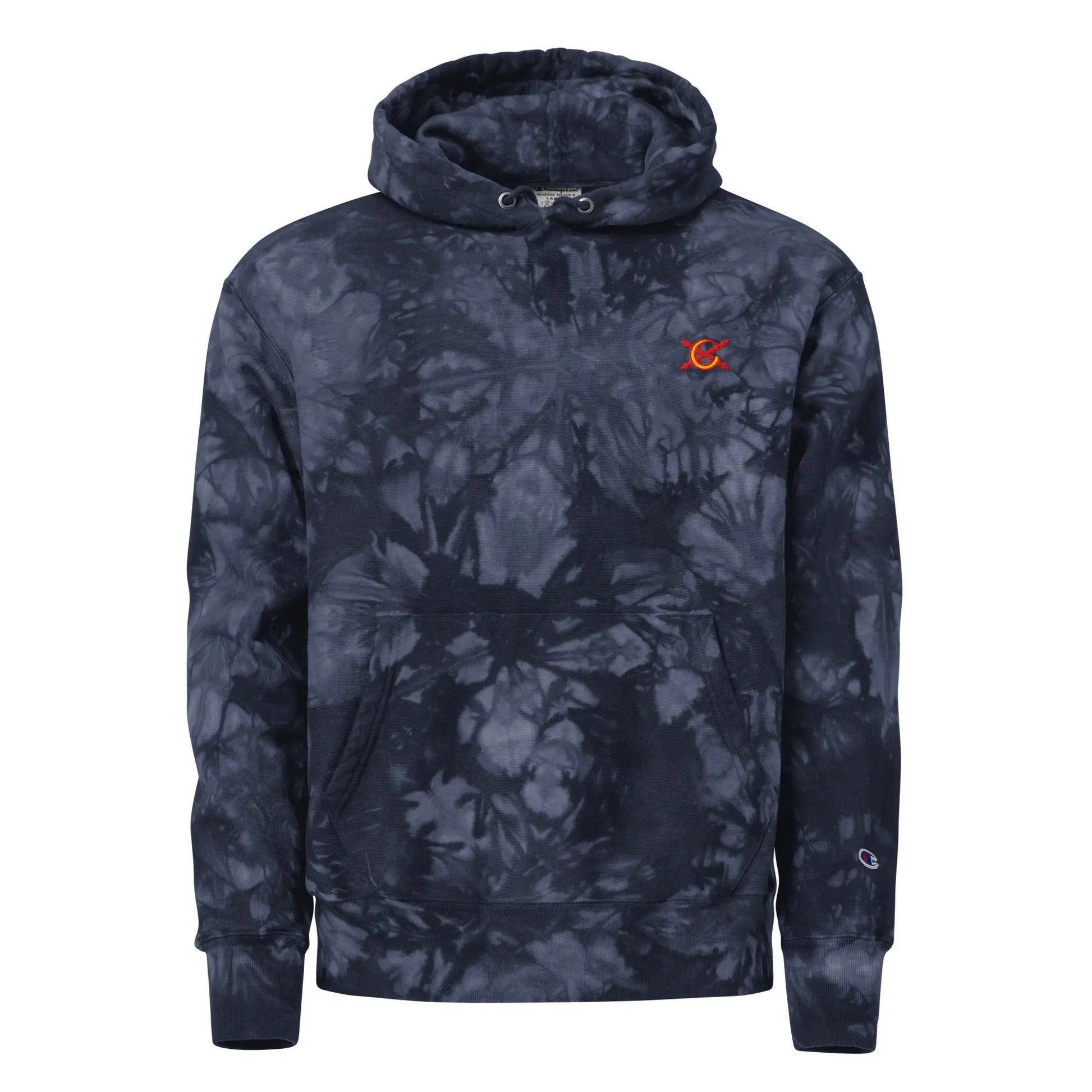 Comprar Sudadera Champion tie-dye unisex La Flamenca de Borgoña La Flamenca de Borgoña Bandera España