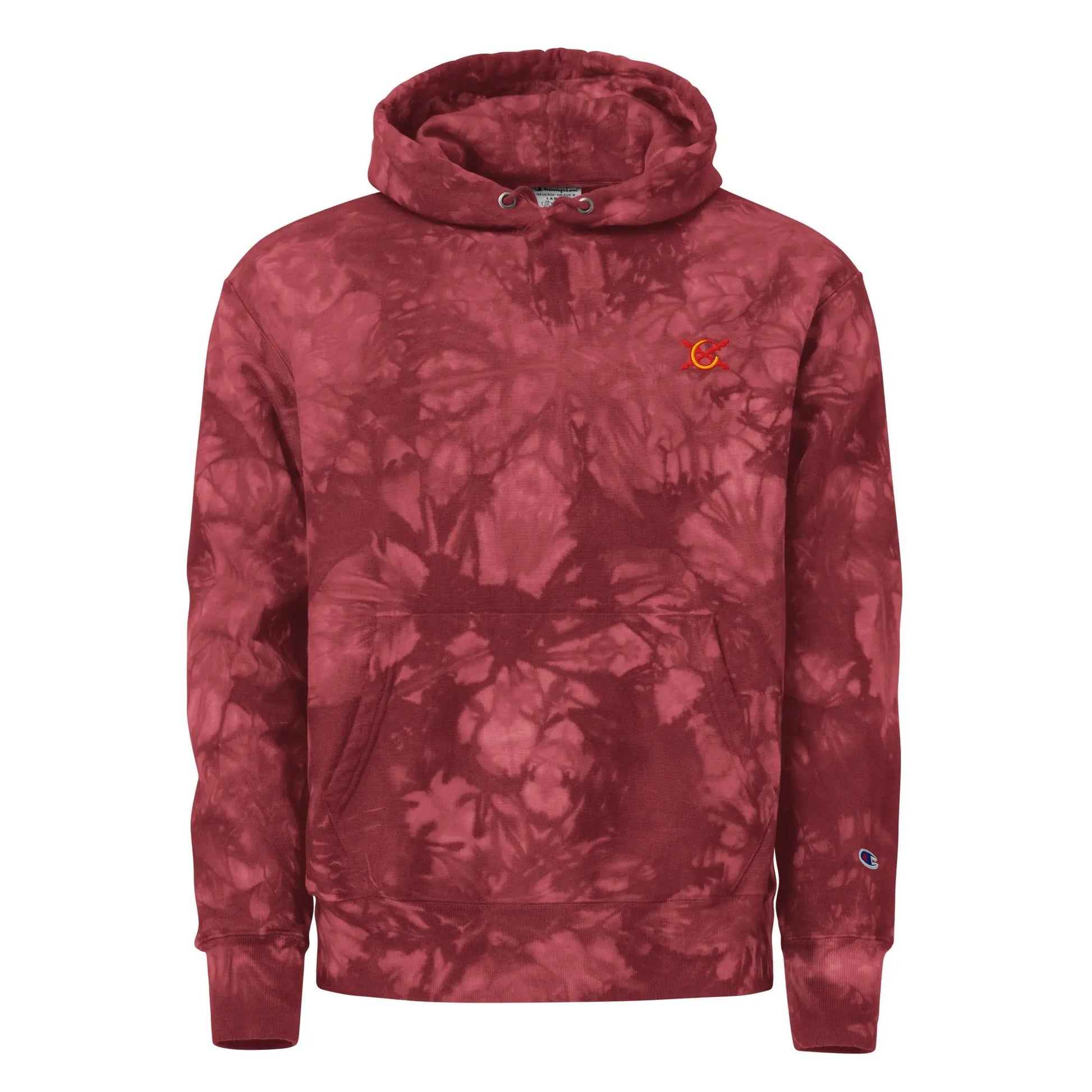 Comprar Sudadera Champion tie-dye unisex La Flamenca de Borgoña La Flamenca de Borgoña Bandera España