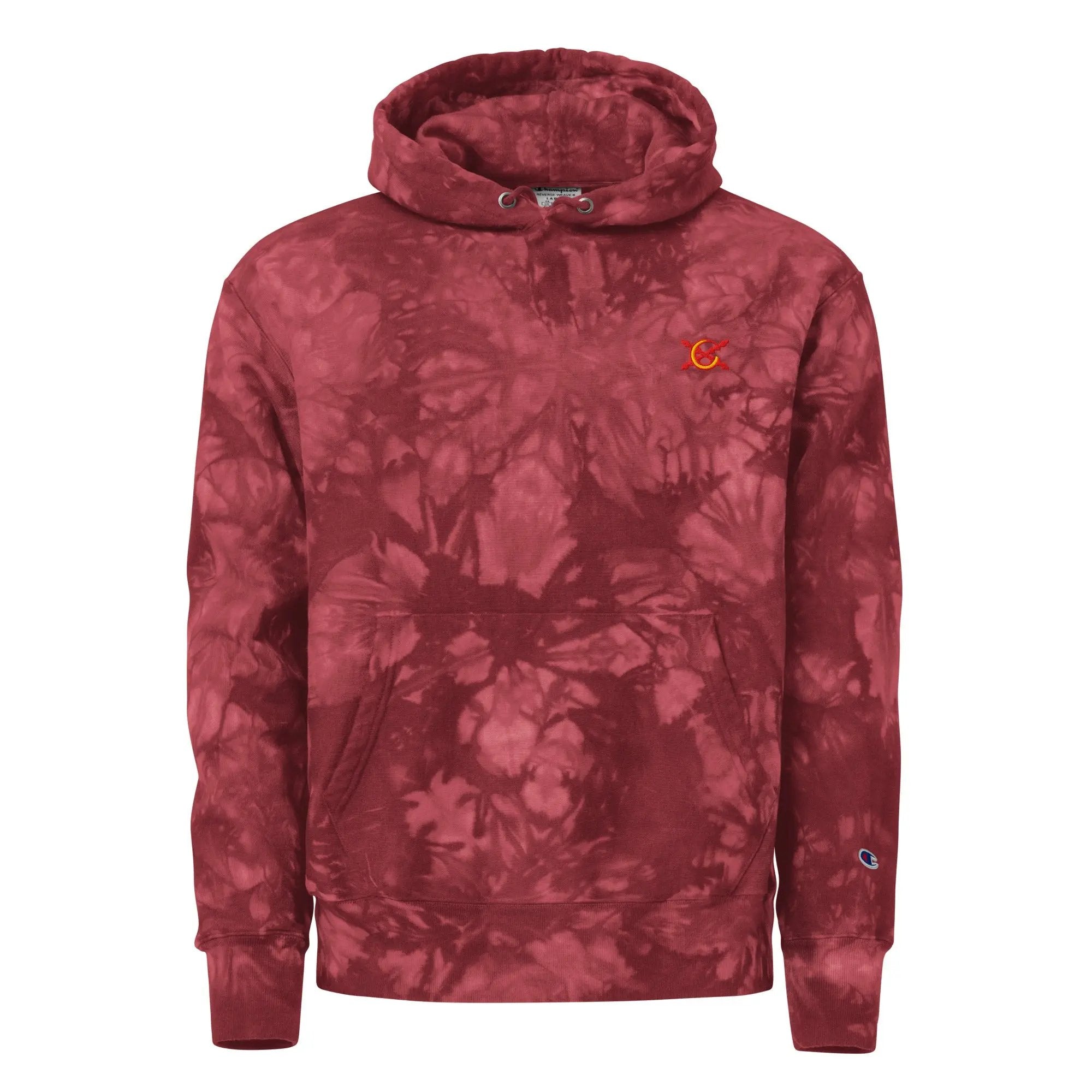 Comprar Sudadera Champion tie-dye unisex La Flamenca de Borgoña La Flamenca de Borgoña Bandera España