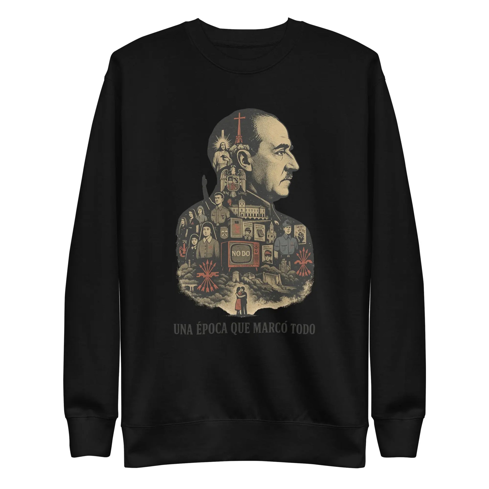 Comprar Sudadera Franco - La época que cambió todo La Flamenca de Borgoña, Bandera de España, Cruz de Borgoña, Patricia Muñoz, VOX