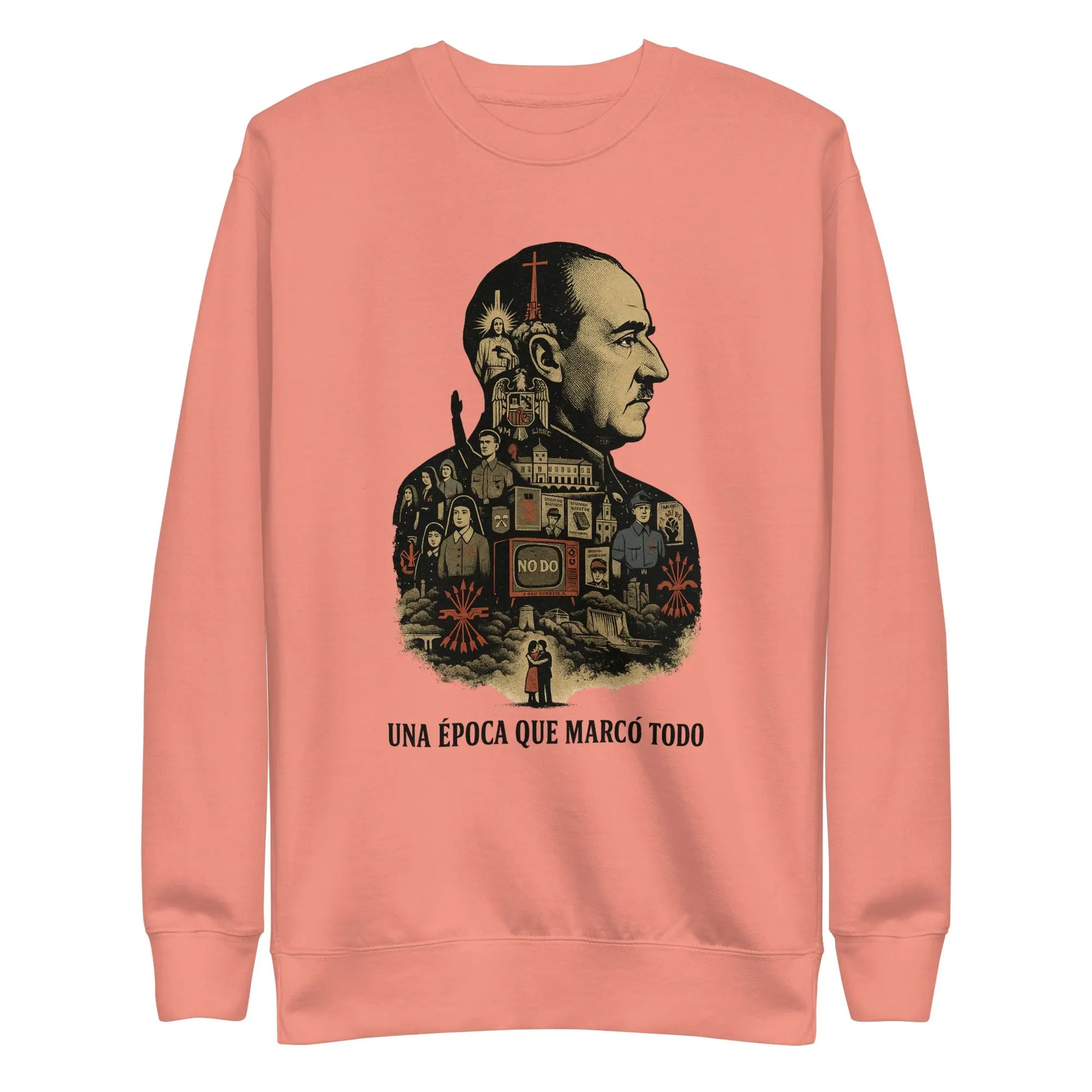 Comprar Sudadera Franco - La época que cambió todo La Flamenca de Borgoña, Bandera de España, Cruz de Borgoña, Patricia Muñoz, VOX