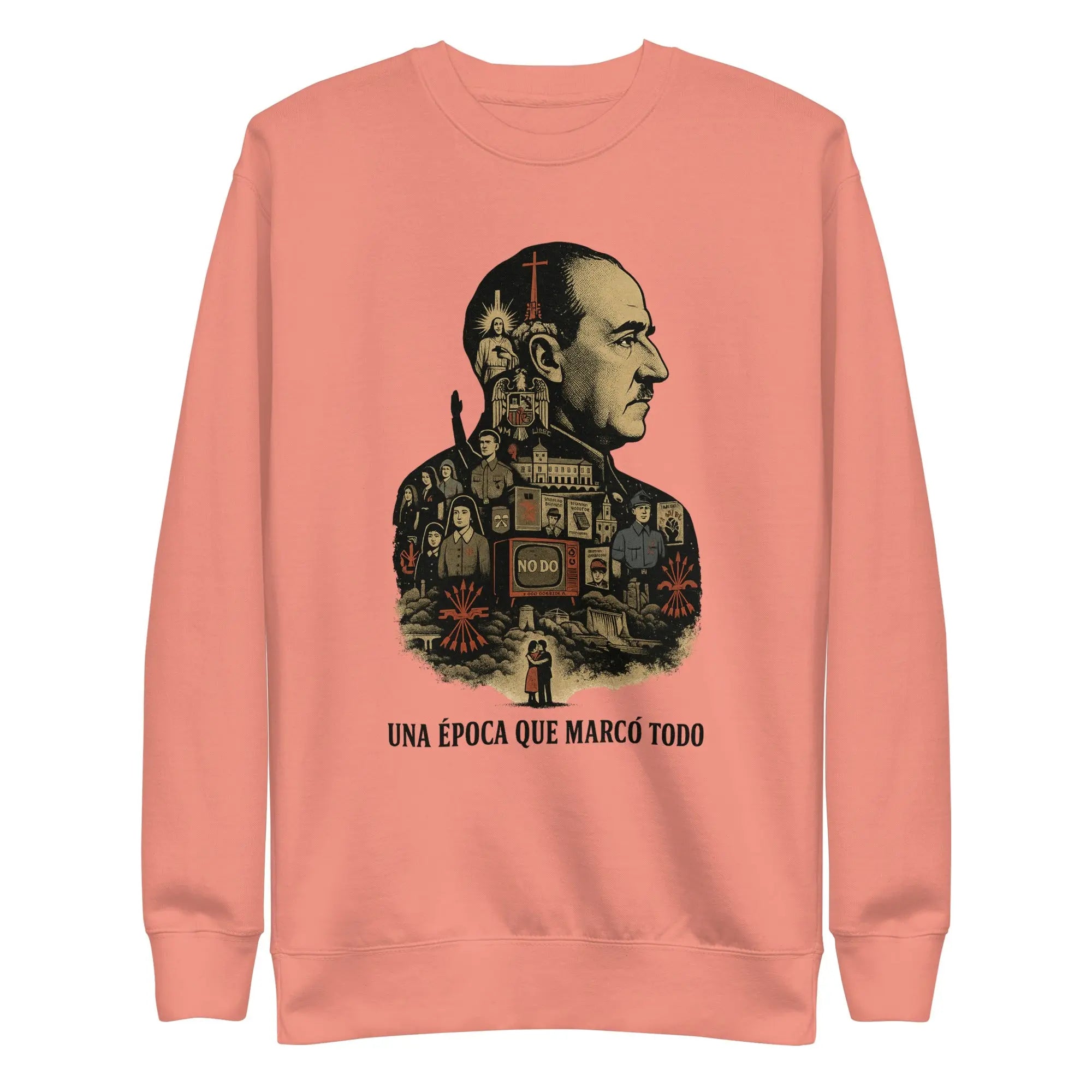 Comprar Sudadera Franco - La época que cambió todo La Flamenca de Borgoña, Bandera de España, Cruz de Borgoña, Patricia Muñoz, VOX