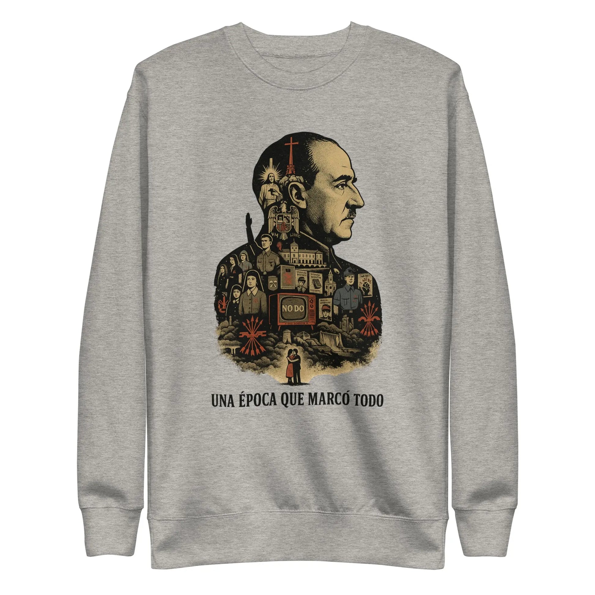 Comprar Sudadera Franco - La época que cambió todo La Flamenca de Borgoña, Bandera de España, Cruz de Borgoña, Patricia Muñoz, VOX