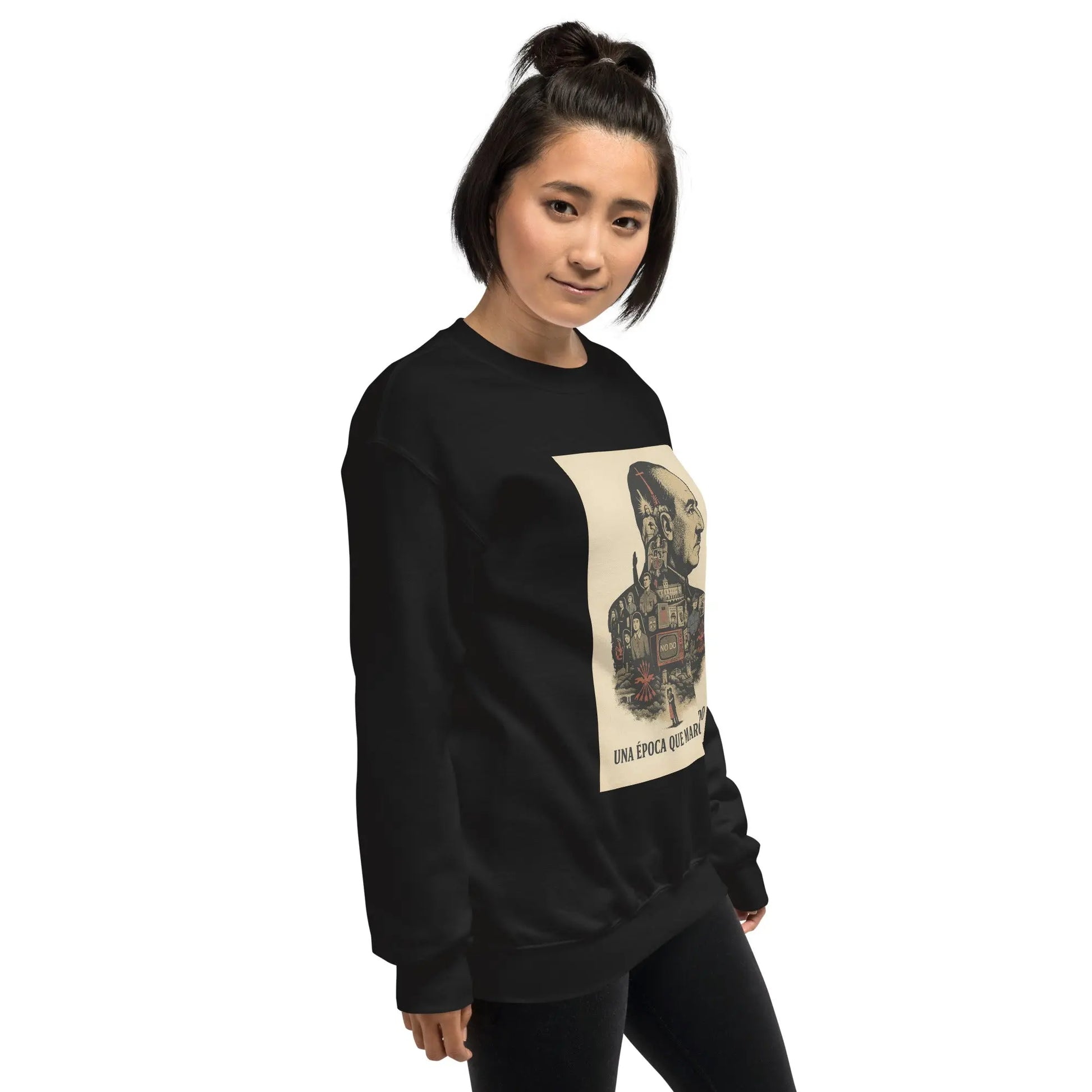 Comprar Sudadera Franco - Una época que marcó todo La Flamenca de Borgoña, Bandera de España, Cruz de Borgoña, Patricia Muñoz, VOX