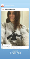 Comprar Sudadera Mosso "La república no existe, idiota" - OFERTA La Flamenca de Borgoña, Bandera de España, Cruz de Borgoña, Patricia Muñoz, VOX, Santiago Abascal