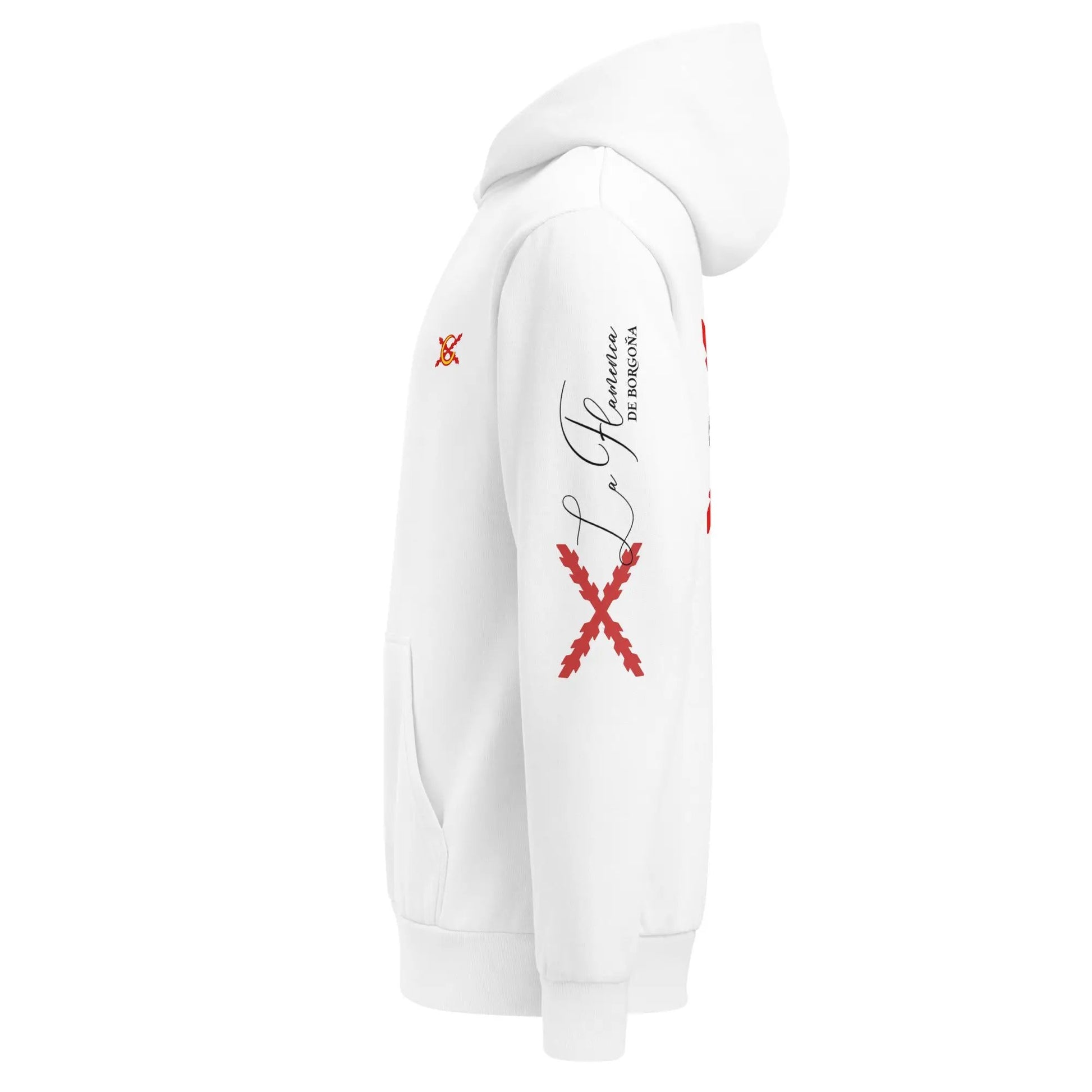 Comprar Sudadera Urban "Ser español es un Honor" La Flamenca de Borgoña Bandera España