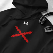 Comprar Sudadera con capucha Under Armour® Cruz de Borgoña La Flamenca de Borgoña Bandera España