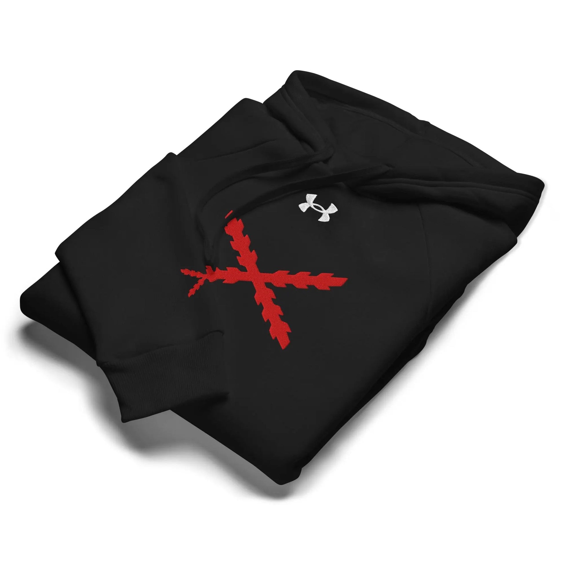 Comprar Sudadera con capucha Under Armour® Cruz de Borgoña La Flamenca de Borgoña Bandera España