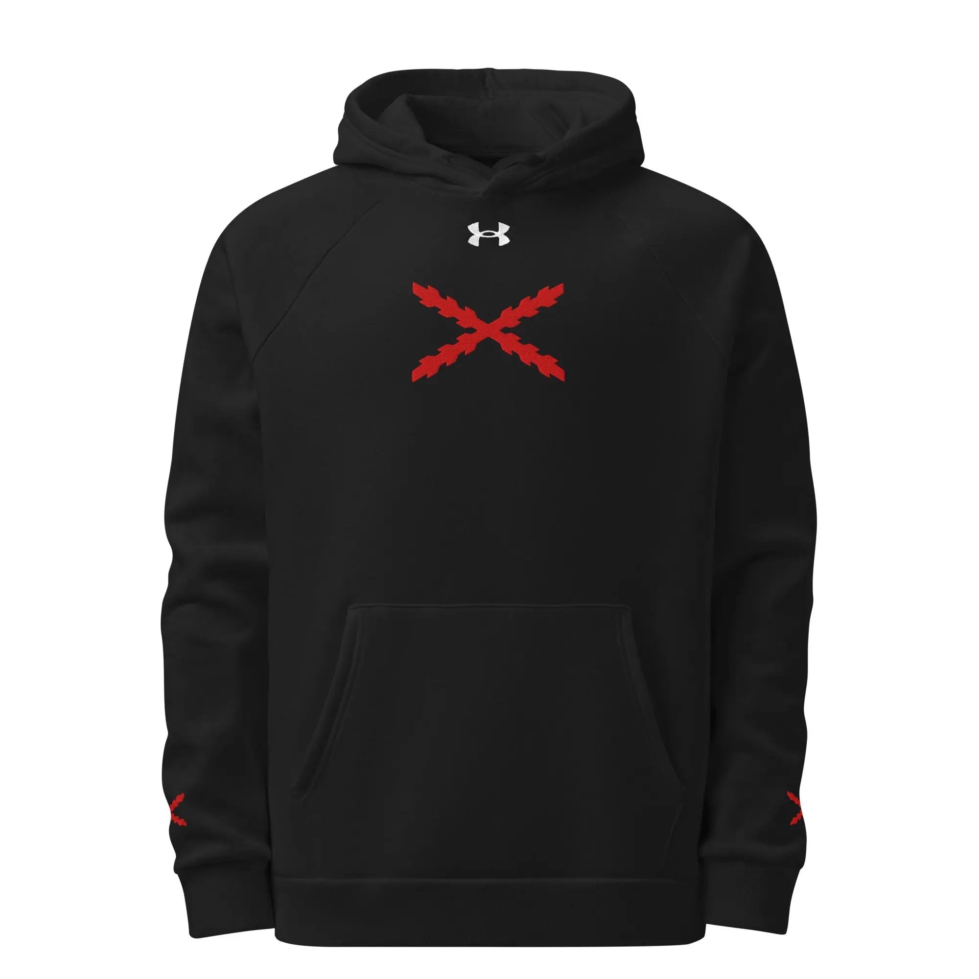 Comprar Sudadera con capucha Under Armour® Cruz de Borgoña La Flamenca de Borgoña Bandera España