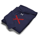 Comprar Sudadera con capucha Under Armour® Cruz de Borgoña La Flamenca de Borgoña Bandera España