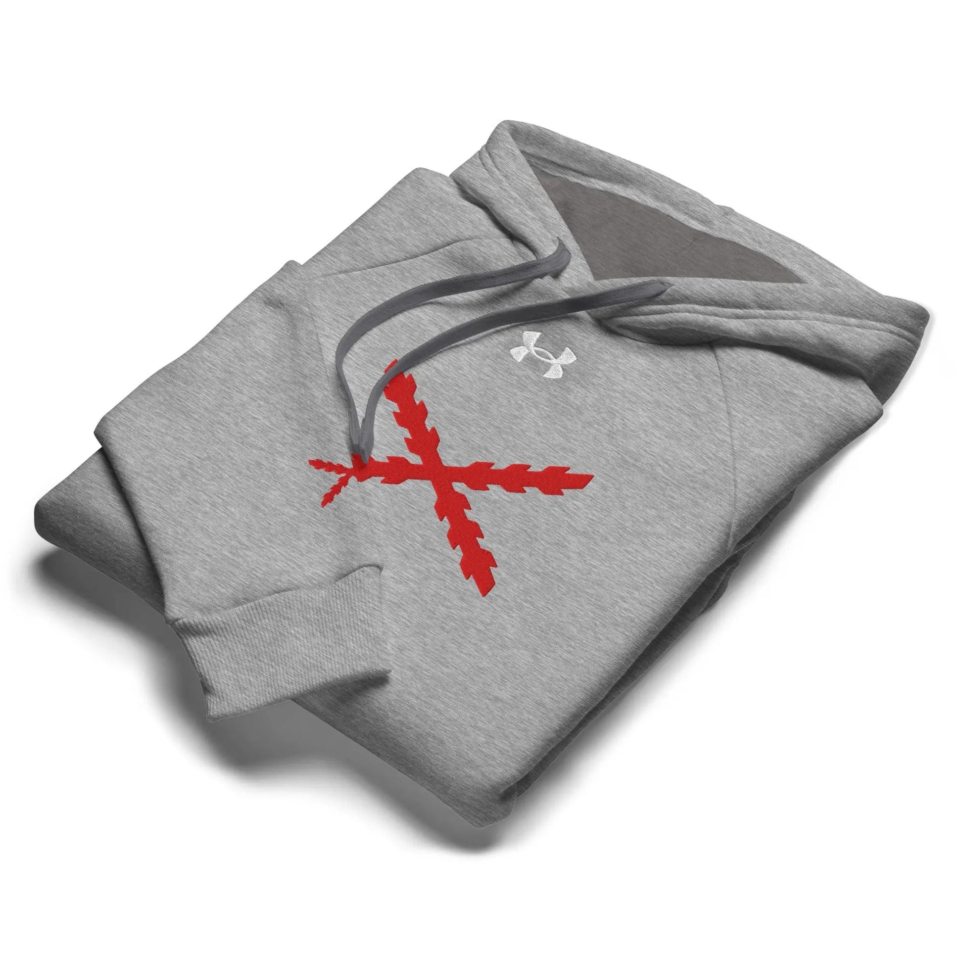 Comprar Sudadera con capucha Under Armour® Cruz de Borgoña La Flamenca de Borgoña Bandera España