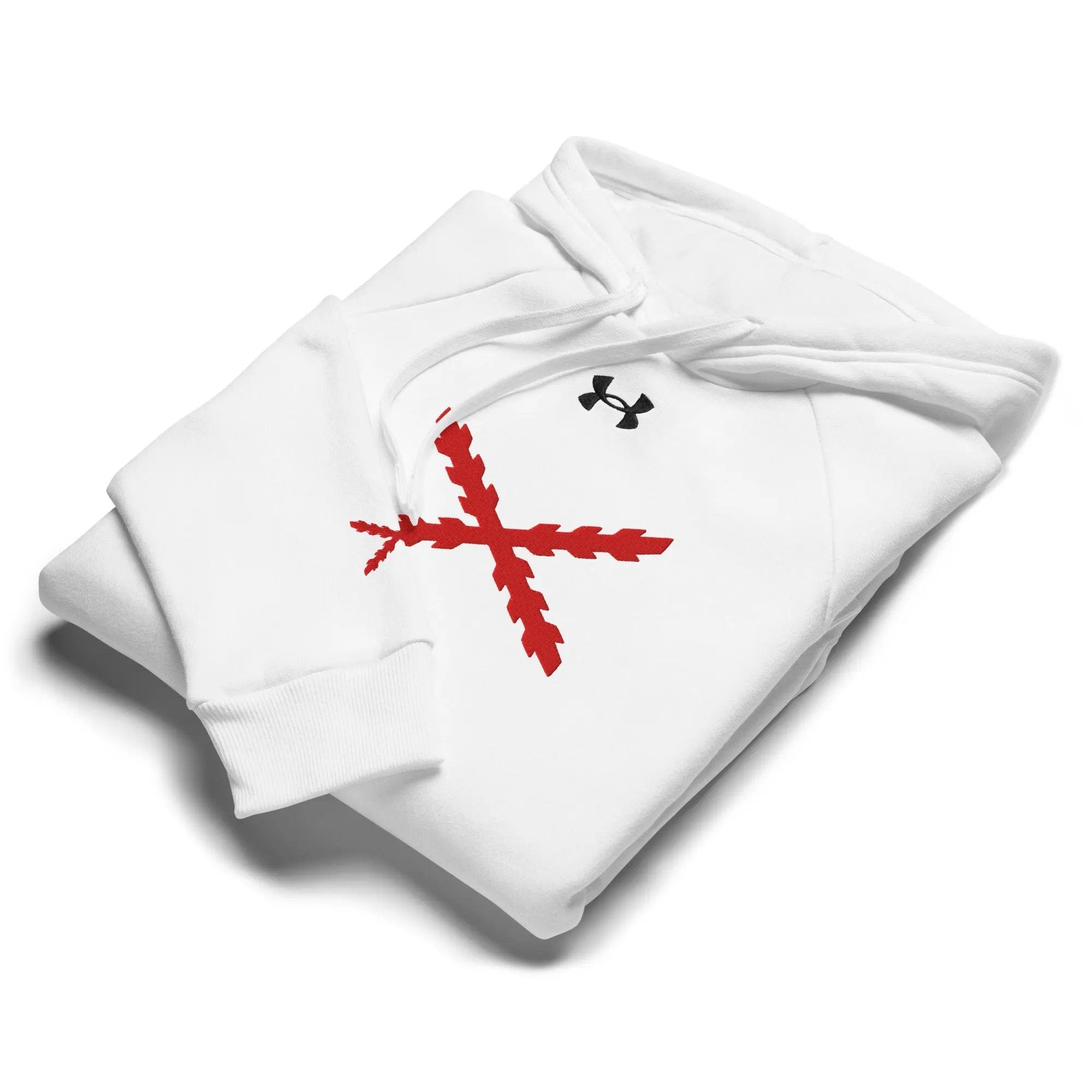 Comprar Sudadera con capucha Under Armour® Cruz de Borgoña La Flamenca de Borgoña Bandera España