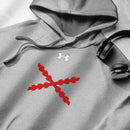 Comprar Sudadera con capucha Under Armour® Cruz de Borgoña La Flamenca de Borgoña Bandera España