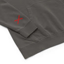 Comprar Sudadera con capucha teñida unisex Cruz de Borgoña La Flamenca de Borgoña Bandera España