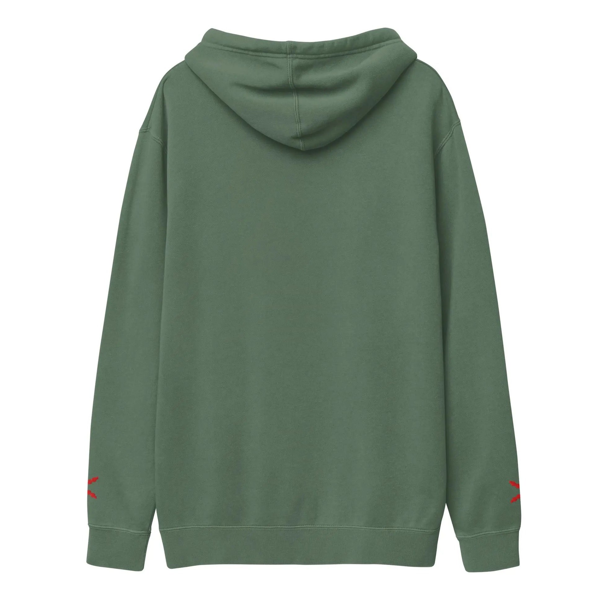 Comprar Sudadera con capucha teñida unisex Cruz de Borgoña La Flamenca de Borgoña Bandera España