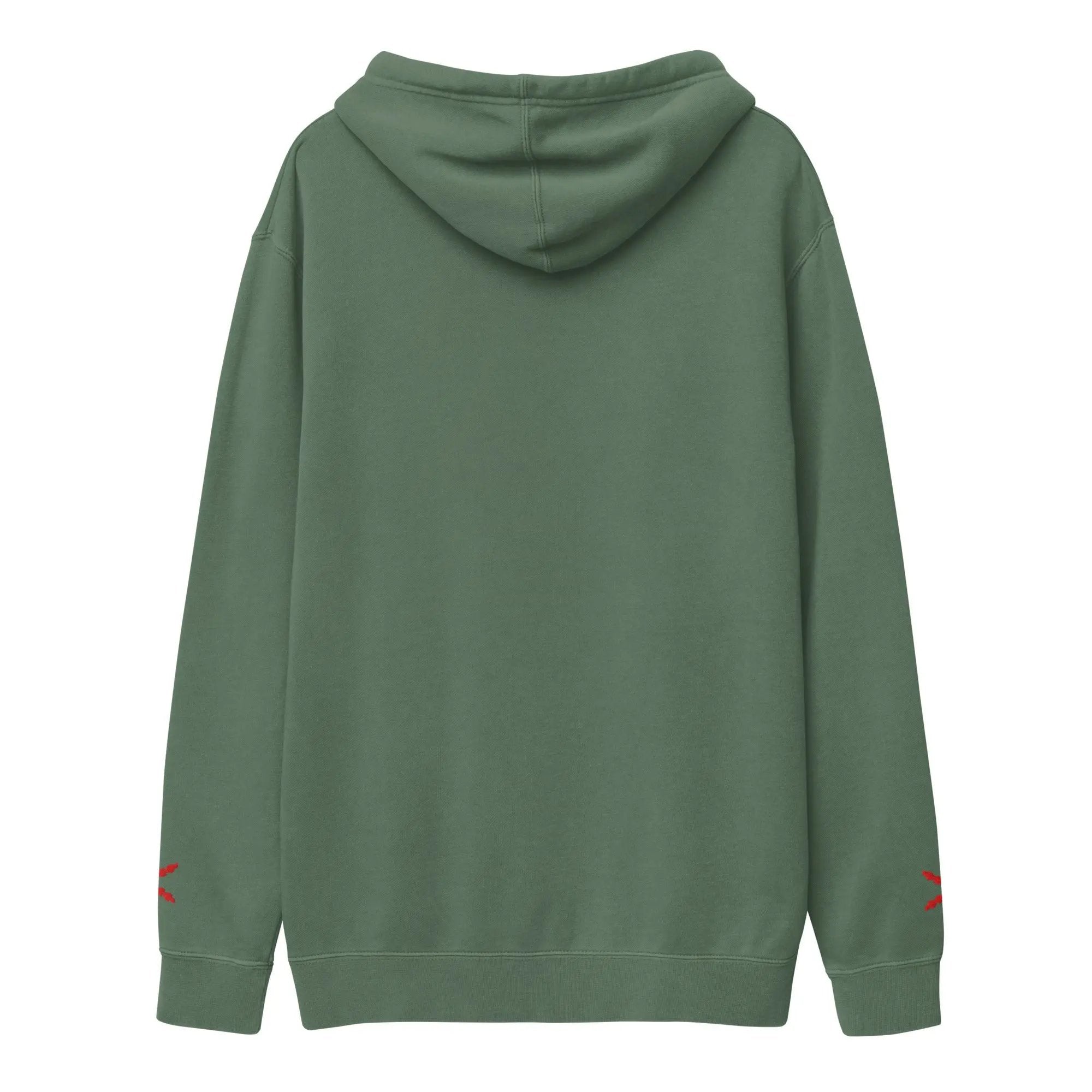 Comprar Sudadera con capucha teñida unisex Cruz de Borgoña La Flamenca de Borgoña Bandera España