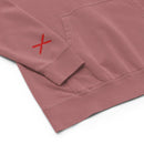 Comprar Sudadera con capucha teñida unisex Cruz de Borgoña La Flamenca de Borgoña Bandera España