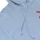 Comprar Sudadera con capucha teñida unisex Cruz de Borgoña La Flamenca de Borgoña Bandera España