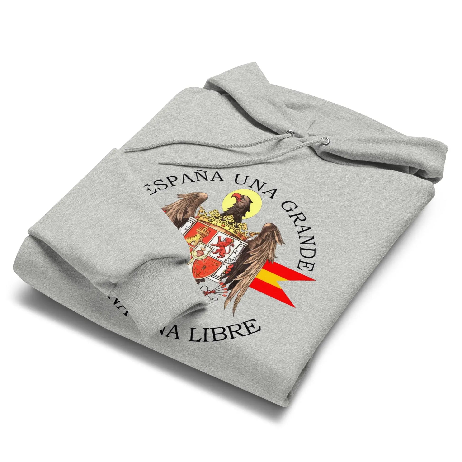 Comprar Sudadera con capucha unisex Champion - Águila de San Juan Bandera España La Flamenca de Borgoña Patricia Muñoz VOX