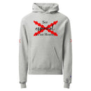 Comprar Sudadera con capucha unisex Champion "Ser español es un Honor" La Flamenca de Borgoña Bandera España