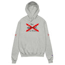 Comprar Sudadera con capucha unisex Champion "Ser español es un Honor" La Flamenca de Borgoña Bandera España