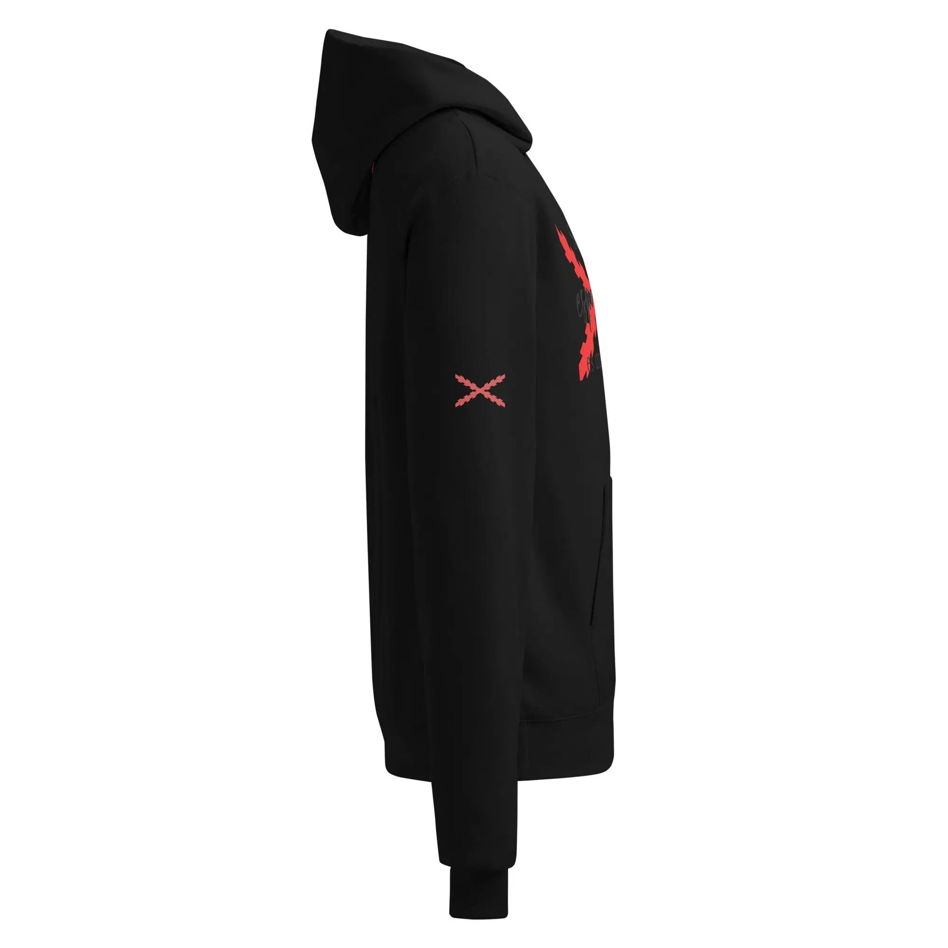 Comprar Sudadera con capucha unisex Champion "Ser español es un Honor" La Flamenca de Borgoña Bandera España