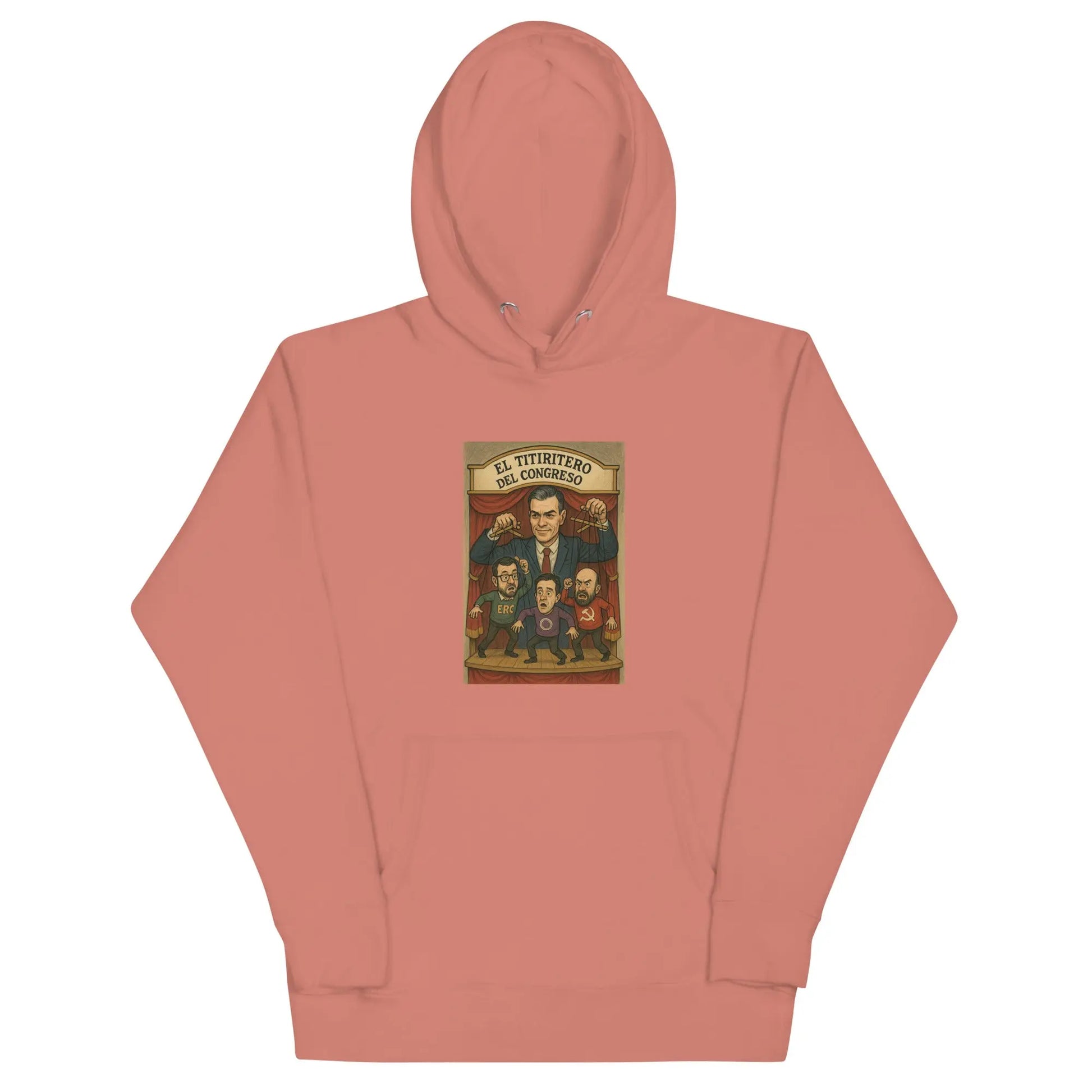 Comprar Sudadera con capucha unisex La Flamenca de Borgoña, Bandera de España, Cruz de Borgoña, Patricia Muñoz, VOX