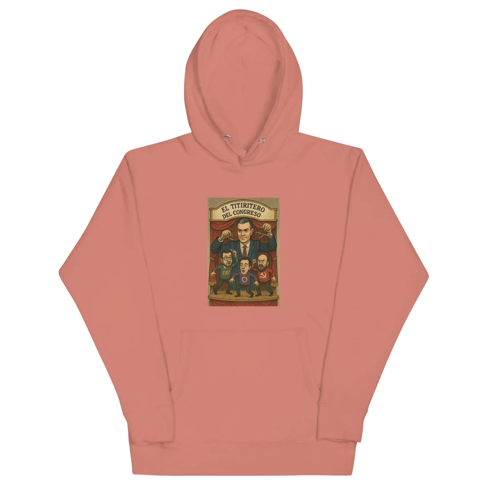 Comprar Sudadera con capucha unisex La Flamenca de Borgoña, Bandera de España, Cruz de Borgoña, Patricia Muñoz, VOX