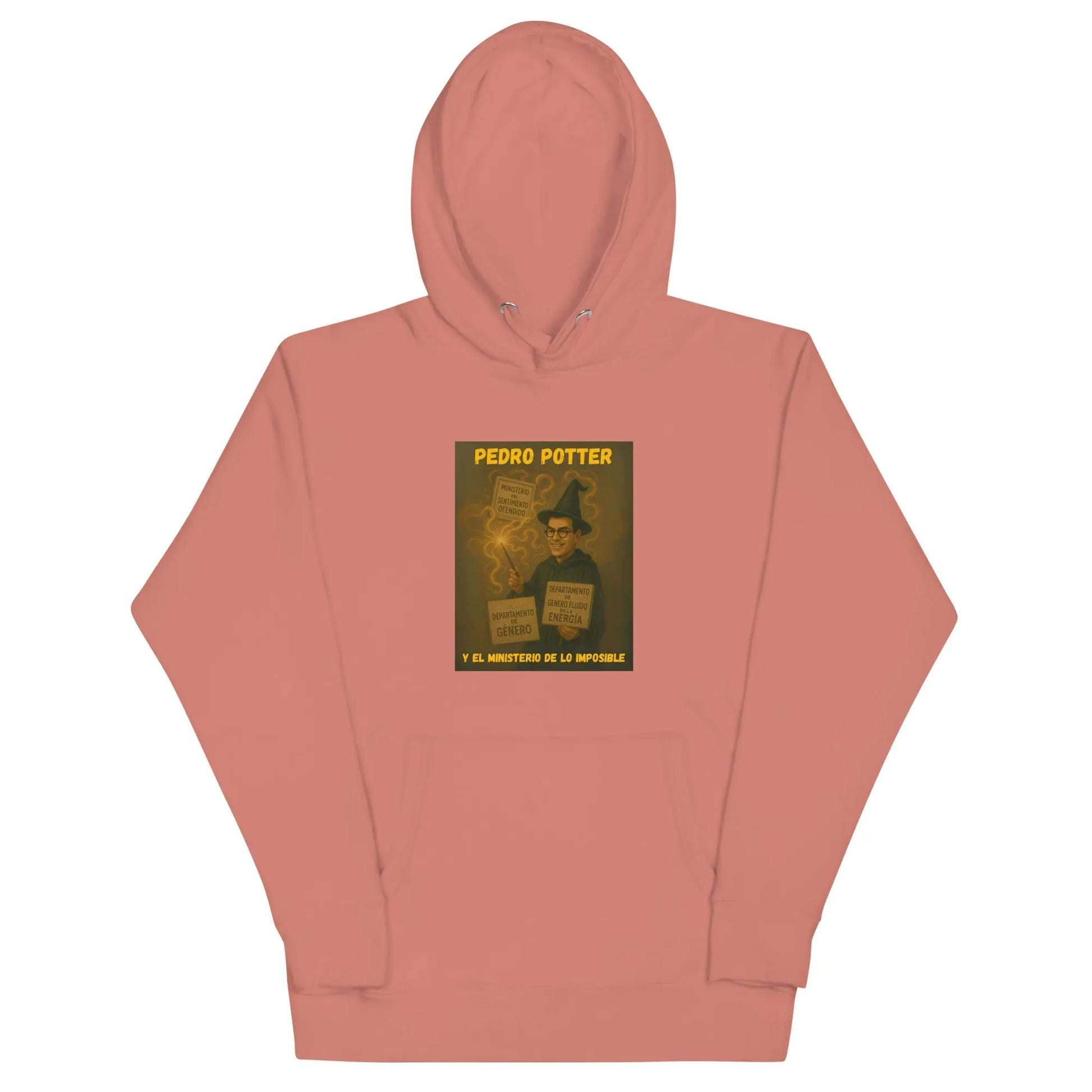 Comprar Sudadera "Pedro Potter y el Ministerio de lo imposible" Bandera España La Flamenca de Borgoña Patricia Muñoz VOX