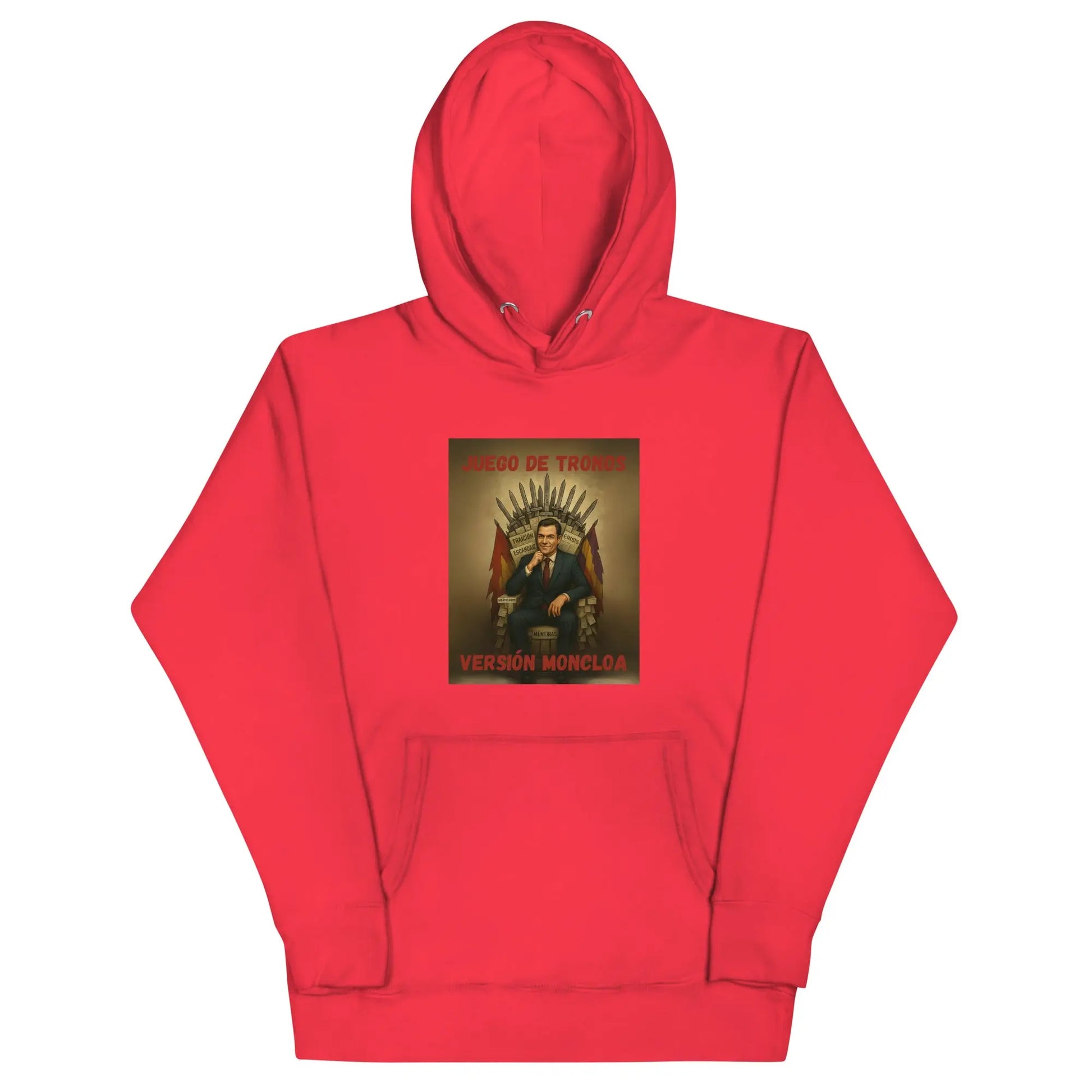 Comprar Sudadera "Juego de Tronos: Versión Moncloa" Bandera España La Flamenca de Borgoña Patricia Muñoz VOX