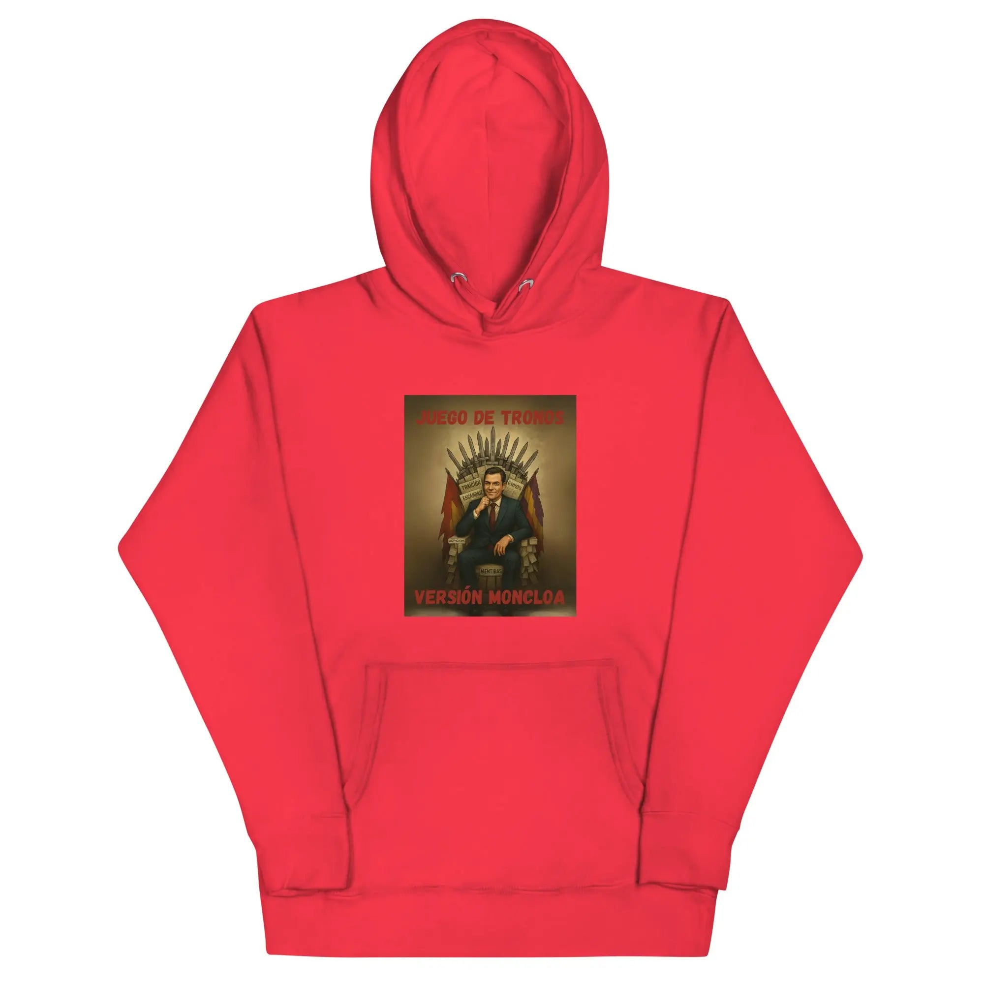 Comprar Sudadera "Juego de Tronos: Versión Moncloa" Bandera España La Flamenca de Borgoña Patricia Muñoz VOX