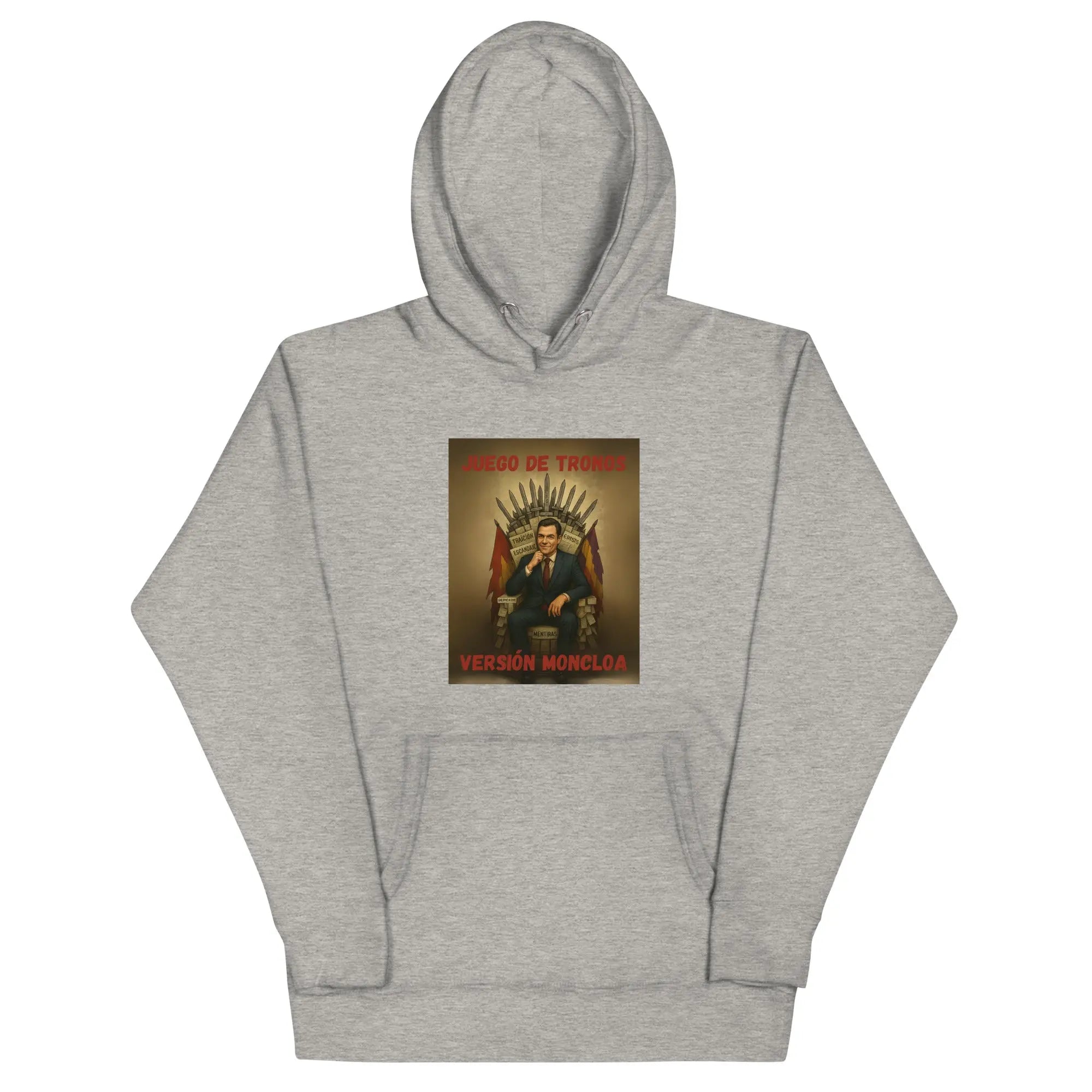 Comprar Sudadera "Juego de Tronos: Versión Moncloa" Bandera España La Flamenca de Borgoña Patricia Muñoz VOX
