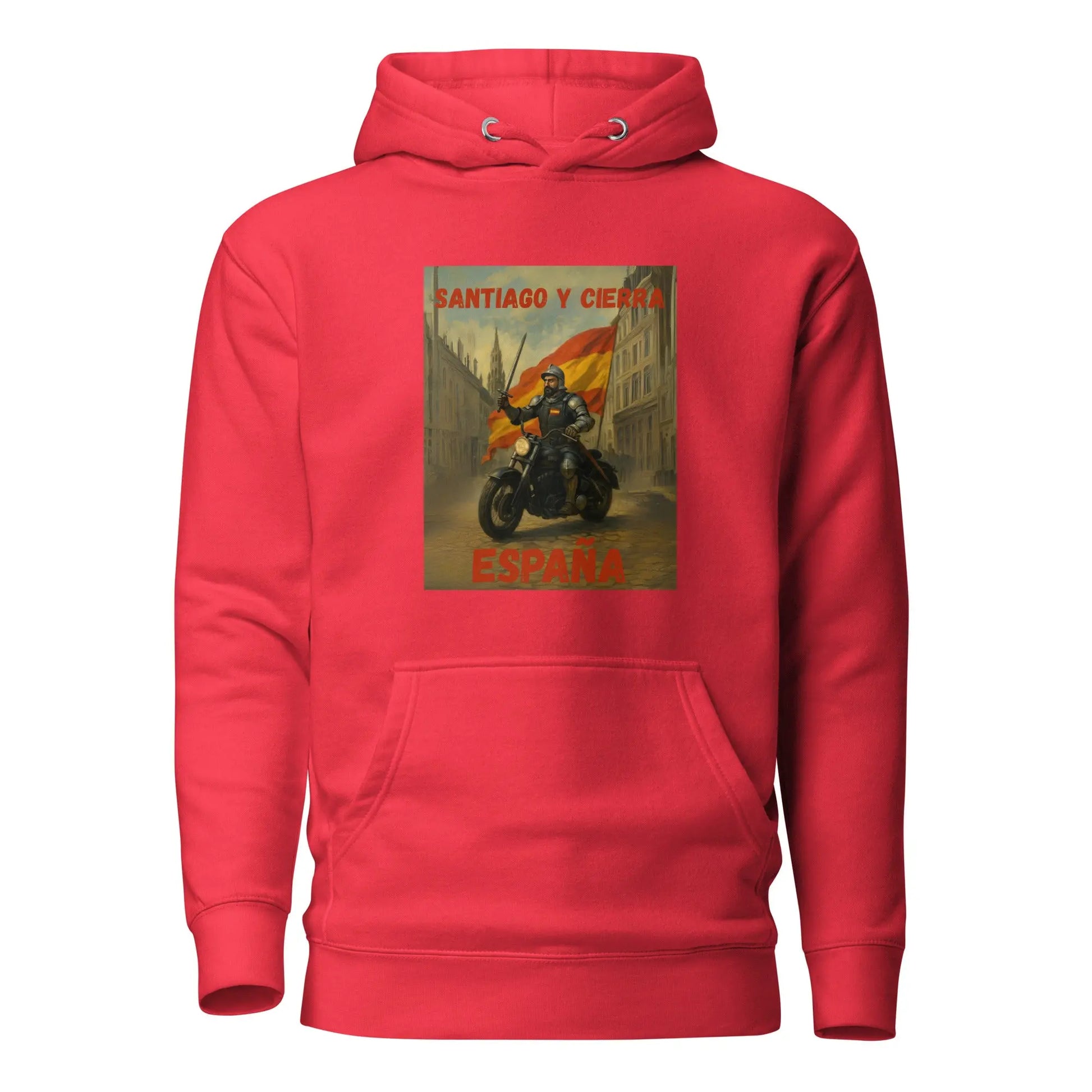 Comprar Sudadera "Santiago y cierra España" Bandera España La Flamenca de Borgoña Patricia Muñoz VOX