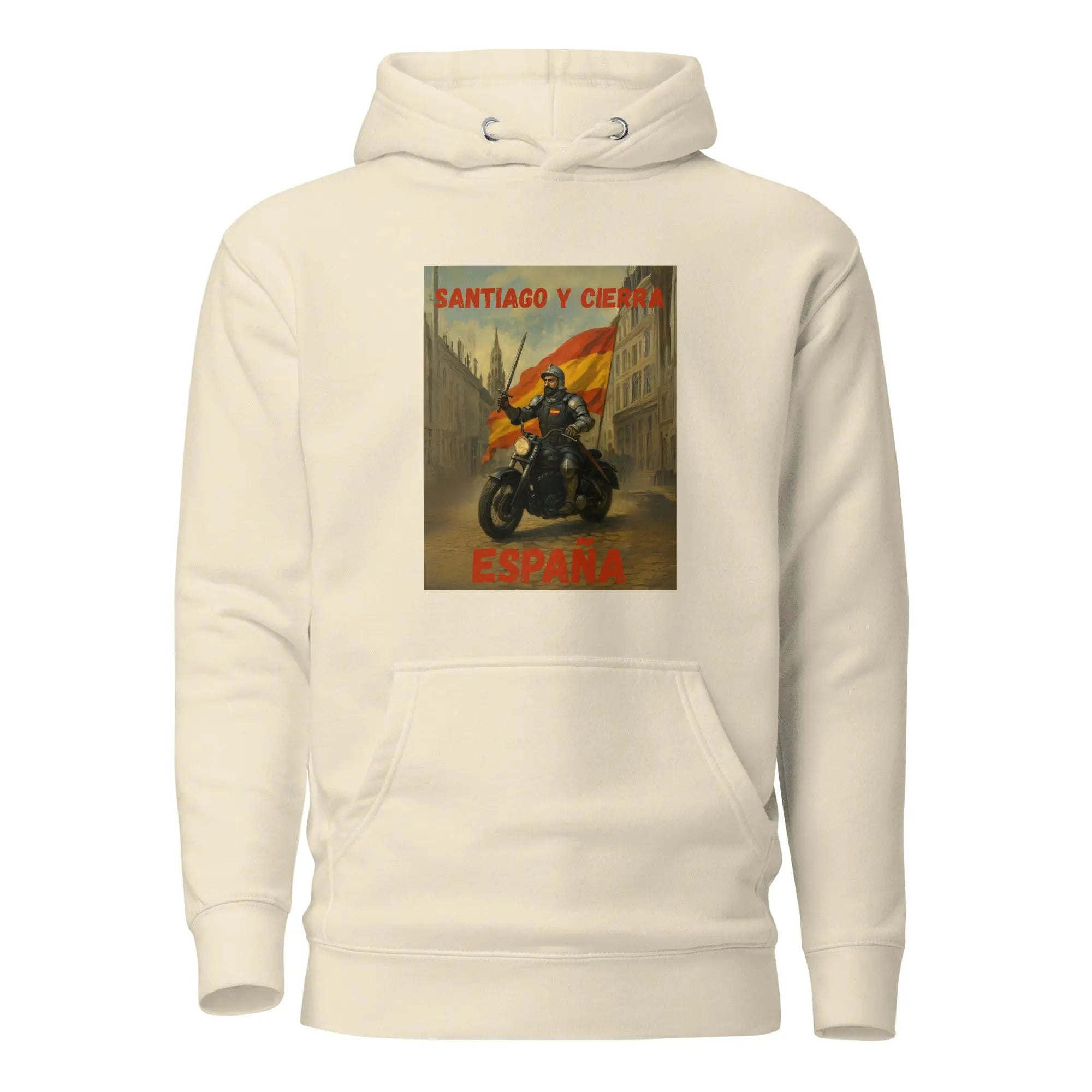 Comprar Sudadera "Santiago y cierra España" Bandera España La Flamenca de Borgoña Patricia Muñoz VOX