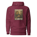 Comprar Sudadera con capucha unisex La Flamenca de Borgoña, Bandera de España, Cruz de Borgoña, Patricia Muñoz, VOX
