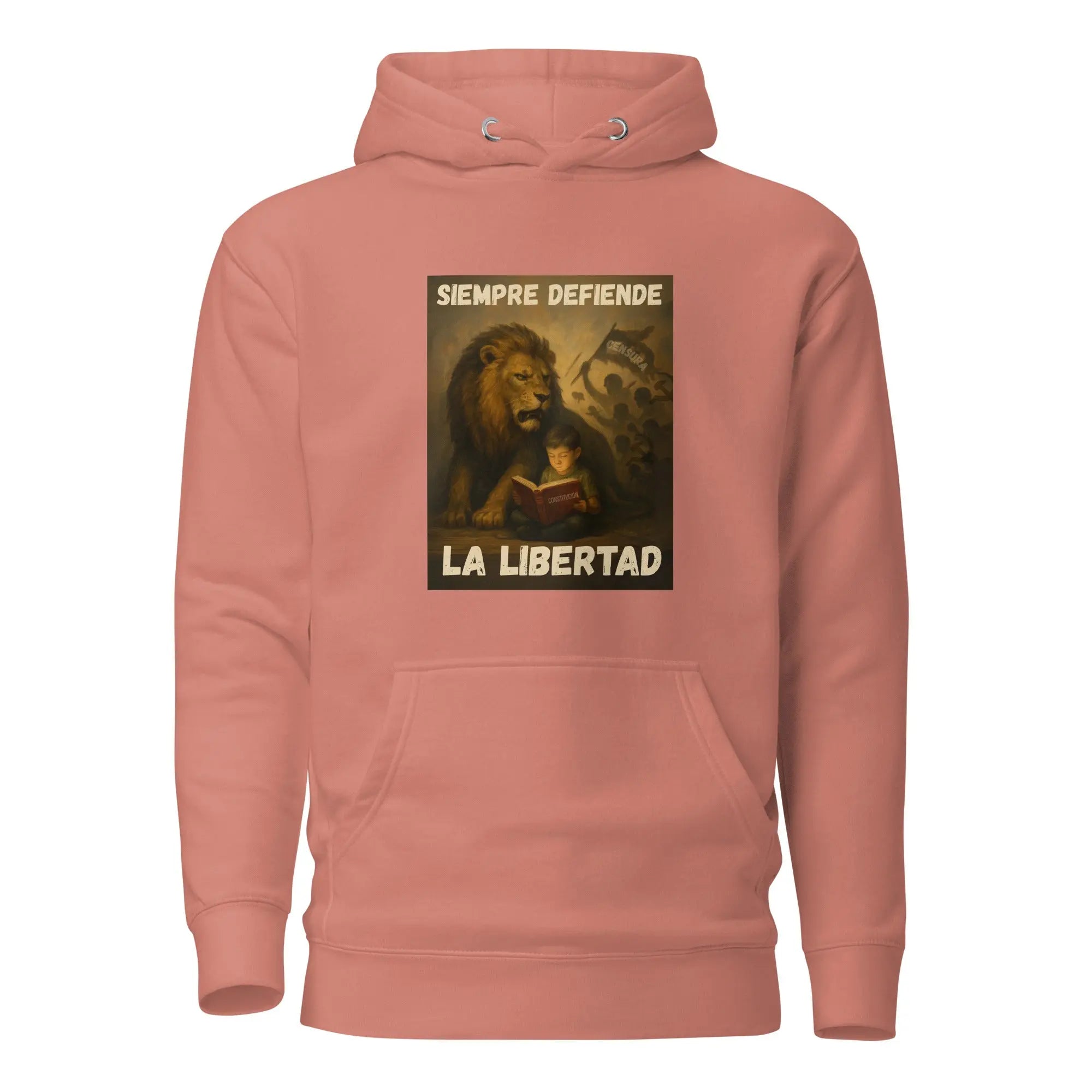 Comprar Sudadera con capucha unisex La Flamenca de Borgoña, Bandera de España, Cruz de Borgoña, Patricia Muñoz, VOX