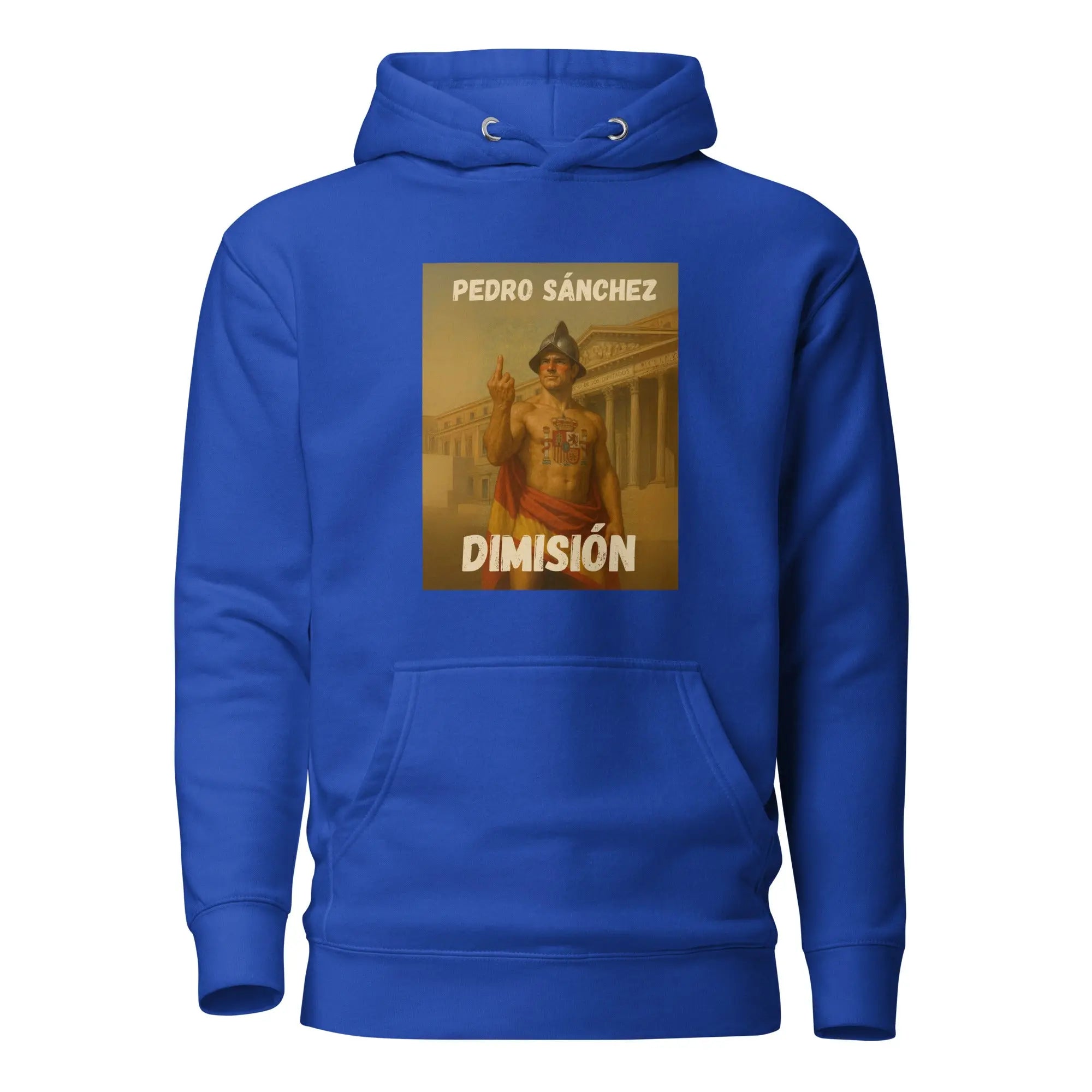 Comprar Sudadera con capucha unisex La Flamenca de Borgoña, Bandera de España, Cruz de Borgoña, Patricia Muñoz, VOX