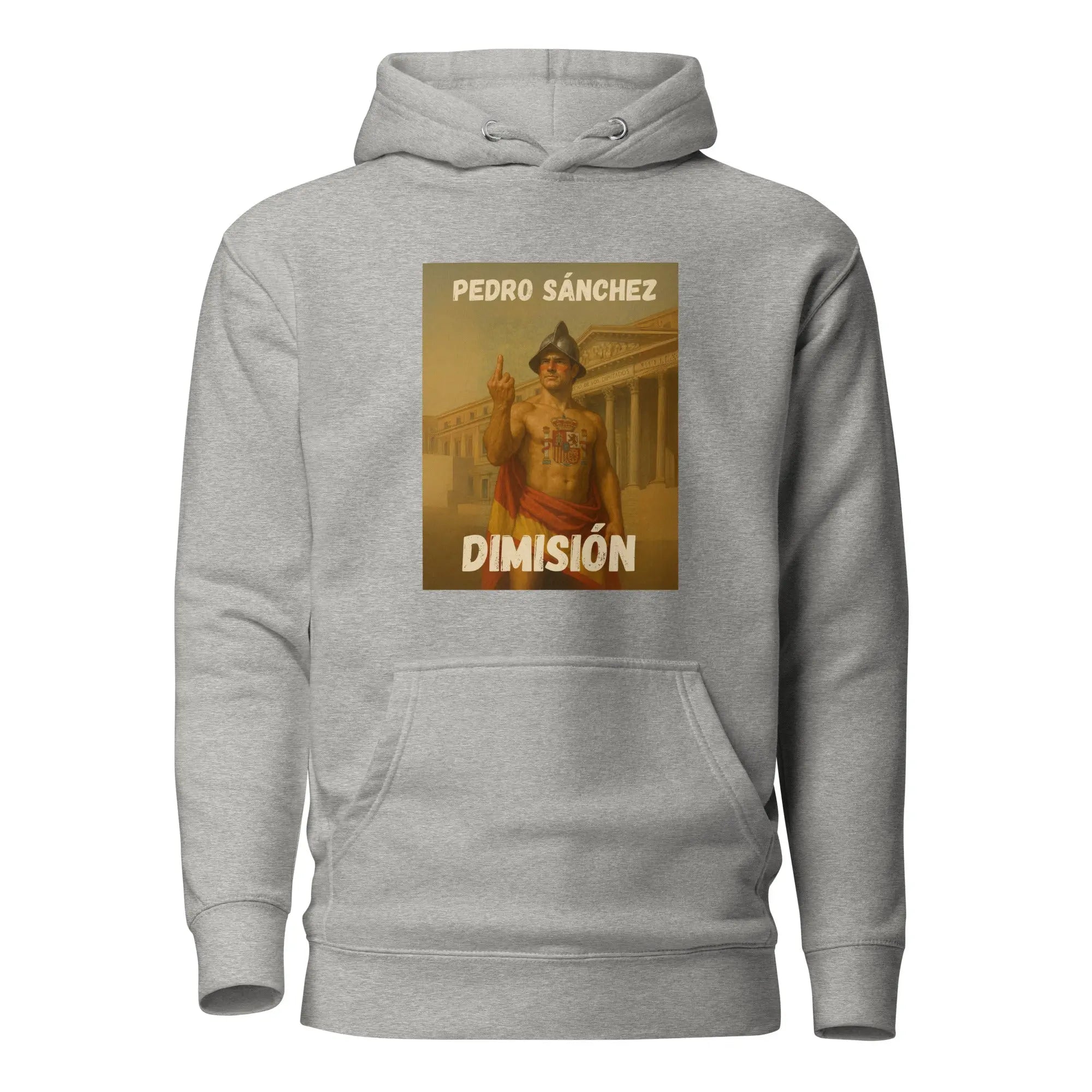 Comprar Sudadera con capucha unisex La Flamenca de Borgoña, Bandera de España, Cruz de Borgoña, Patricia Muñoz, VOX