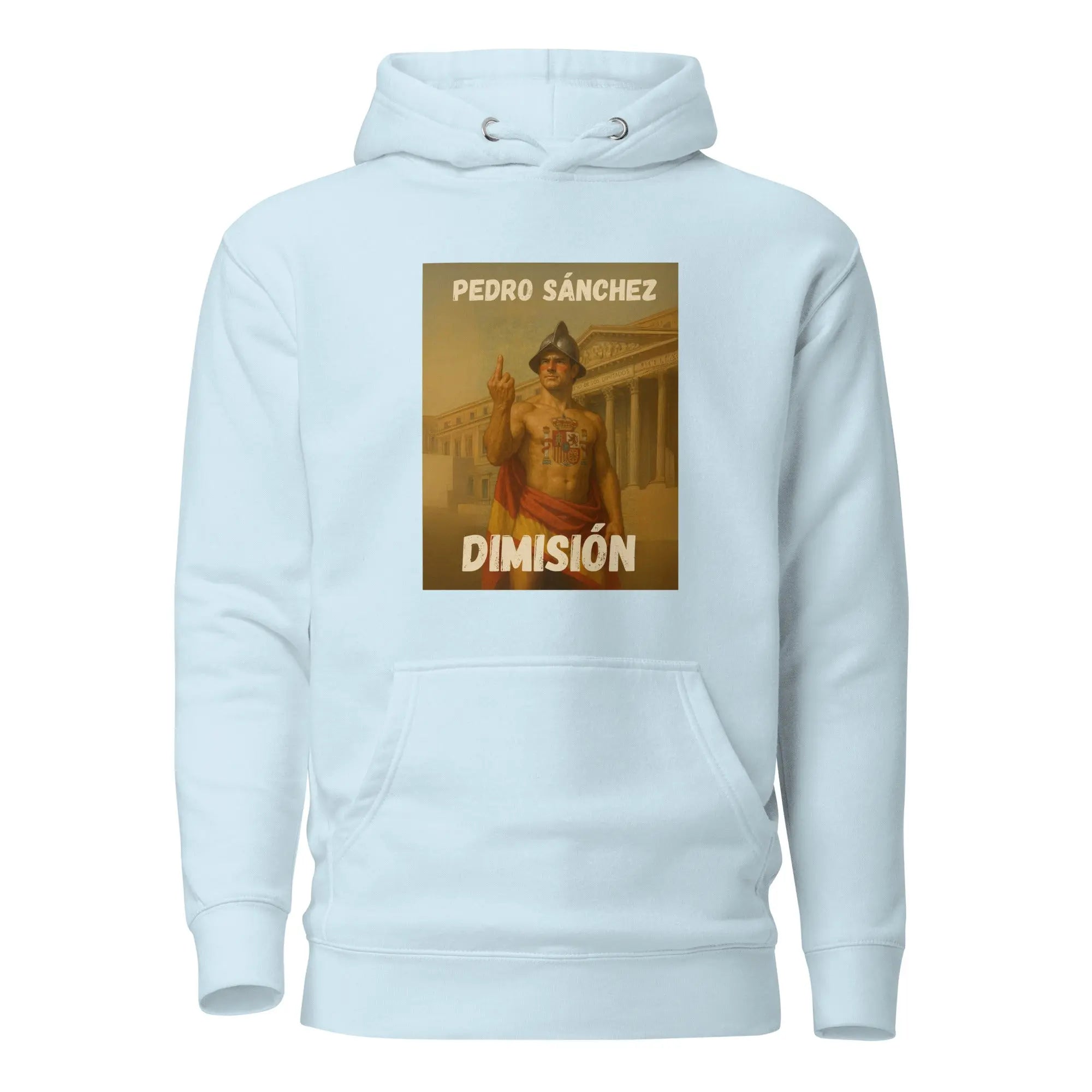 Comprar Sudadera con capucha unisex La Flamenca de Borgoña, Bandera de España, Cruz de Borgoña, Patricia Muñoz, VOX